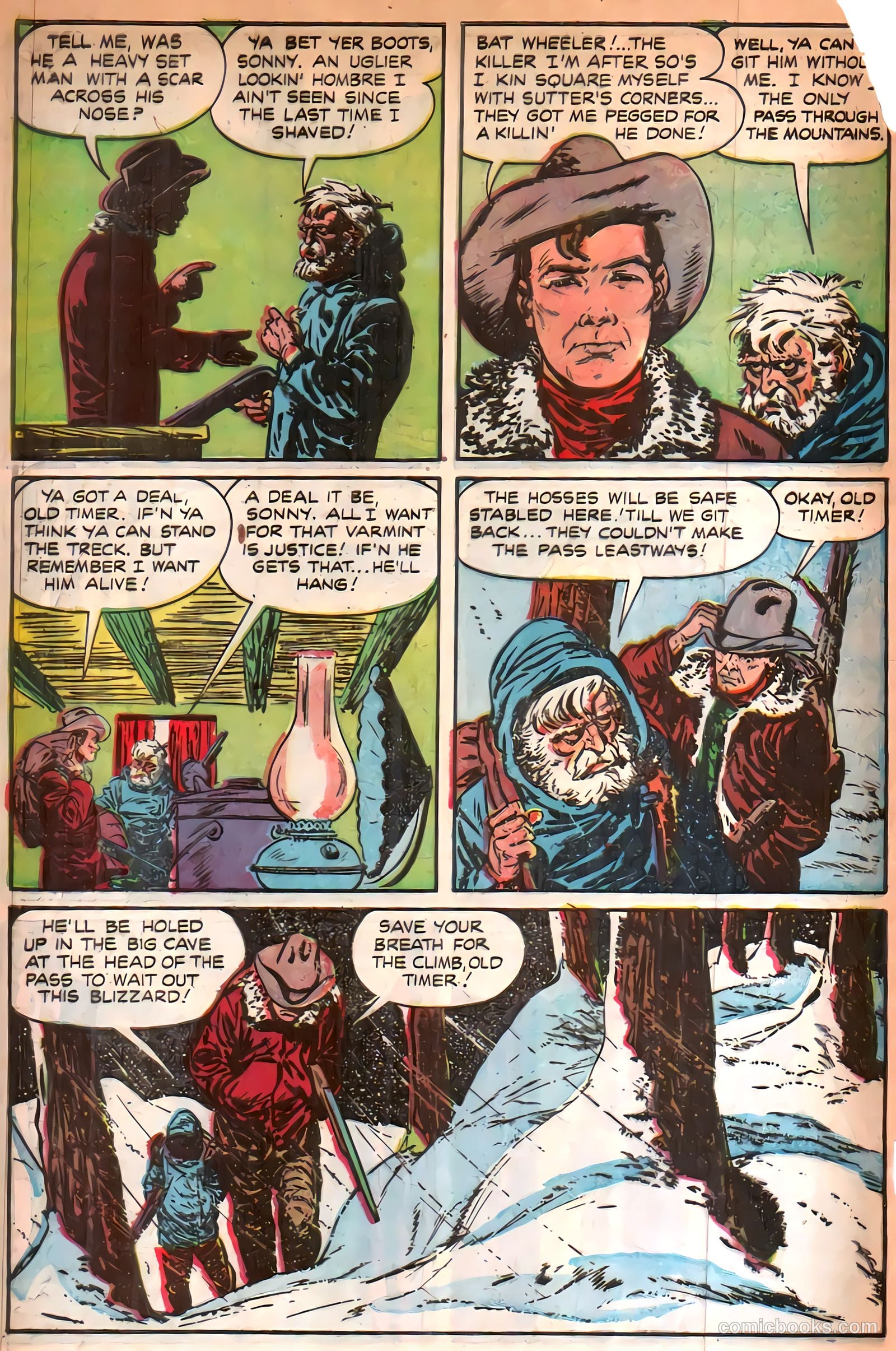Return of the Outlaw #5 (1954) — page 6 of 36