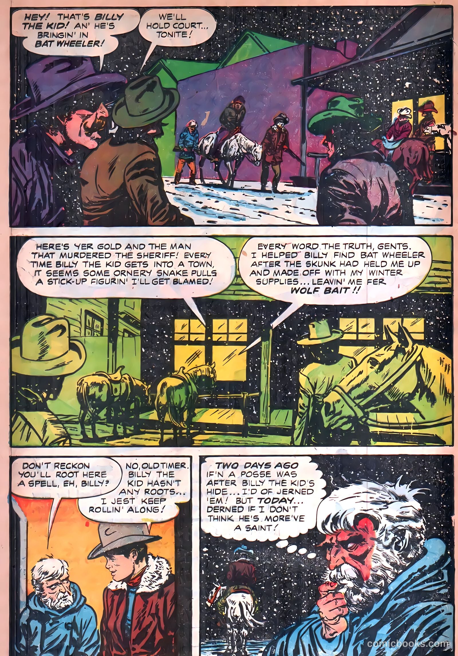 Return of the Outlaw #5 (1954) — page 14 of 36