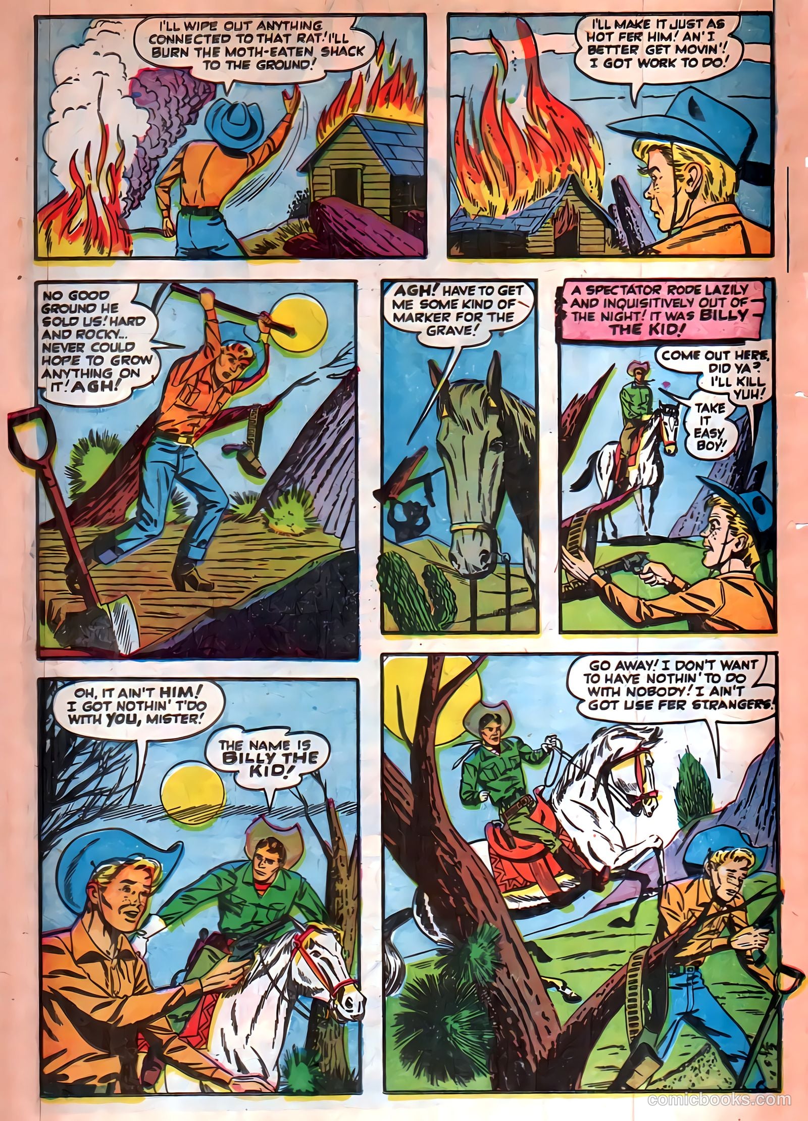 Return of the Outlaw #5 (1954) — page 16 of 36