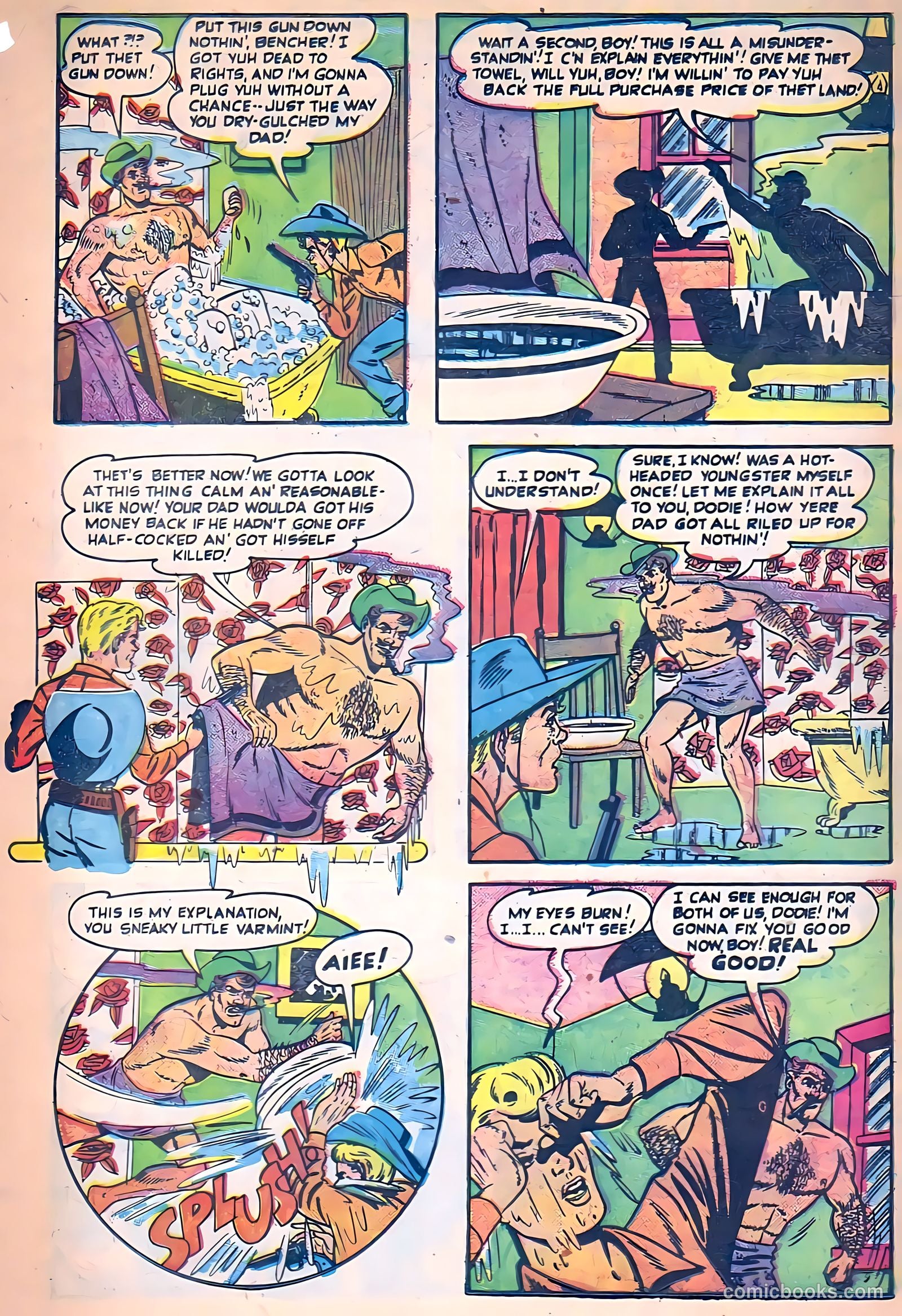Return of the Outlaw #5 (1954) — page 19 of 36