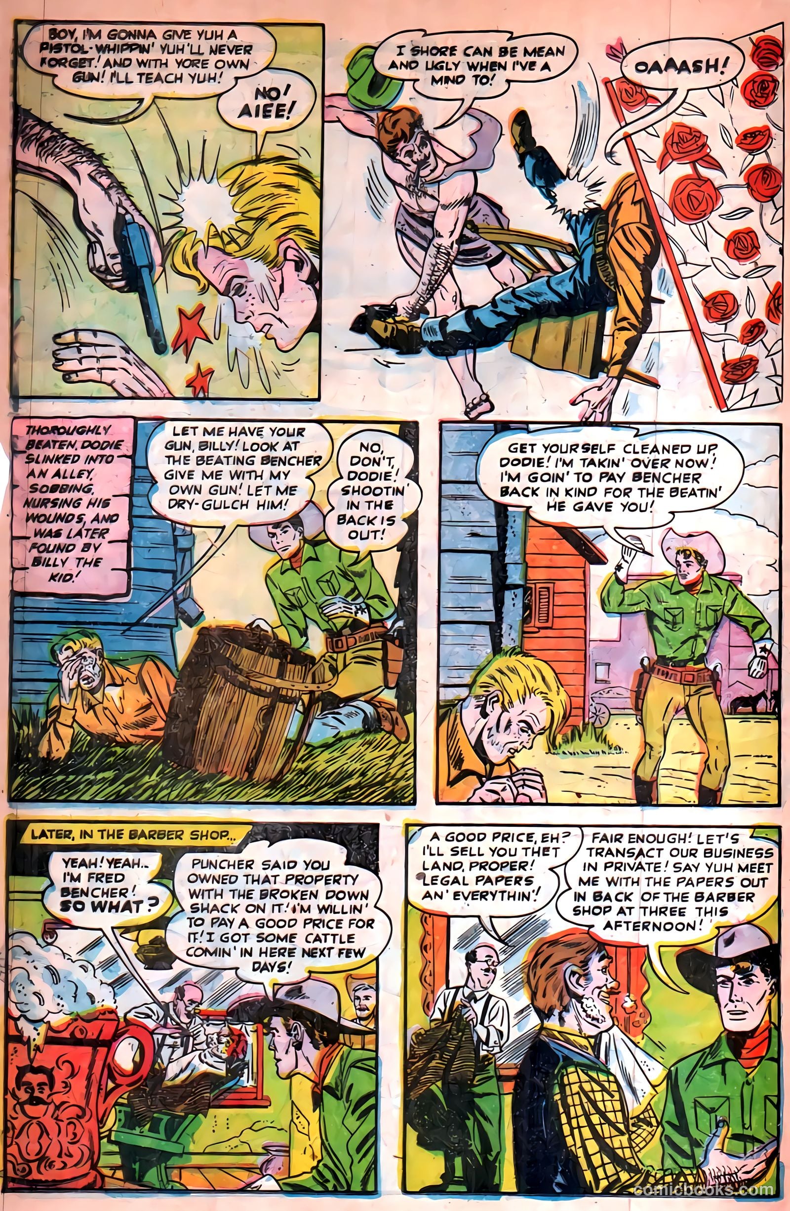 Return of the Outlaw #5 (1954) — page 20 of 36