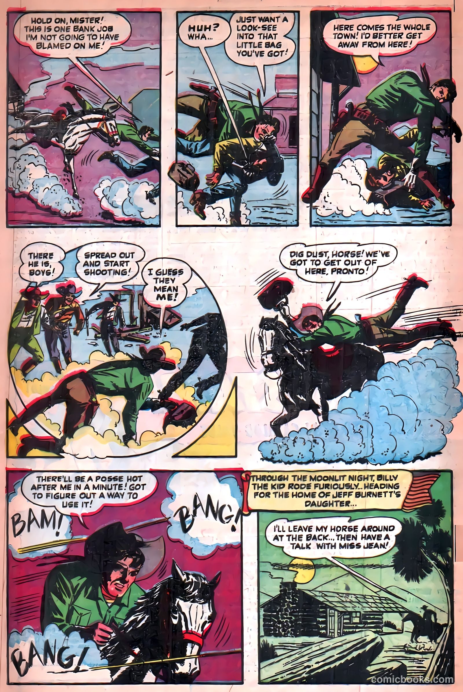 Return of the Outlaw #5 (1954) — page 30 of 36