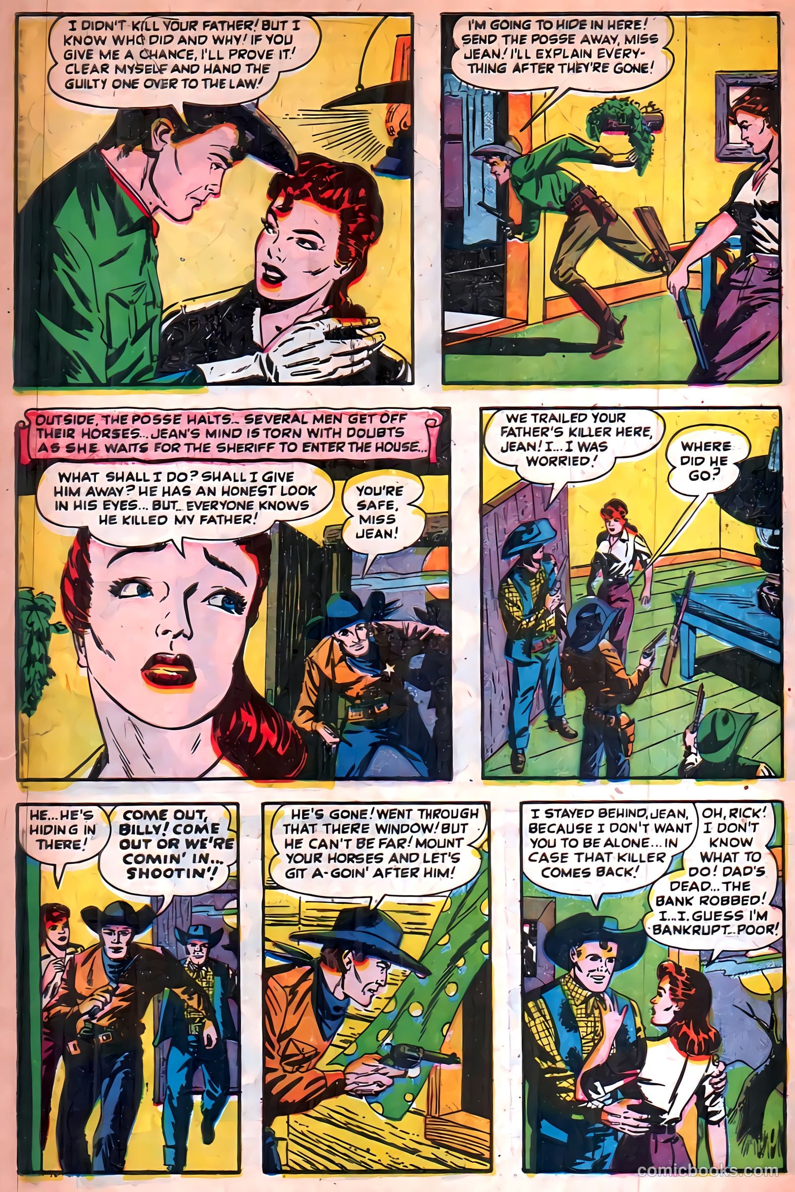 Return of the Outlaw #5 (1954) — page 32 of 36