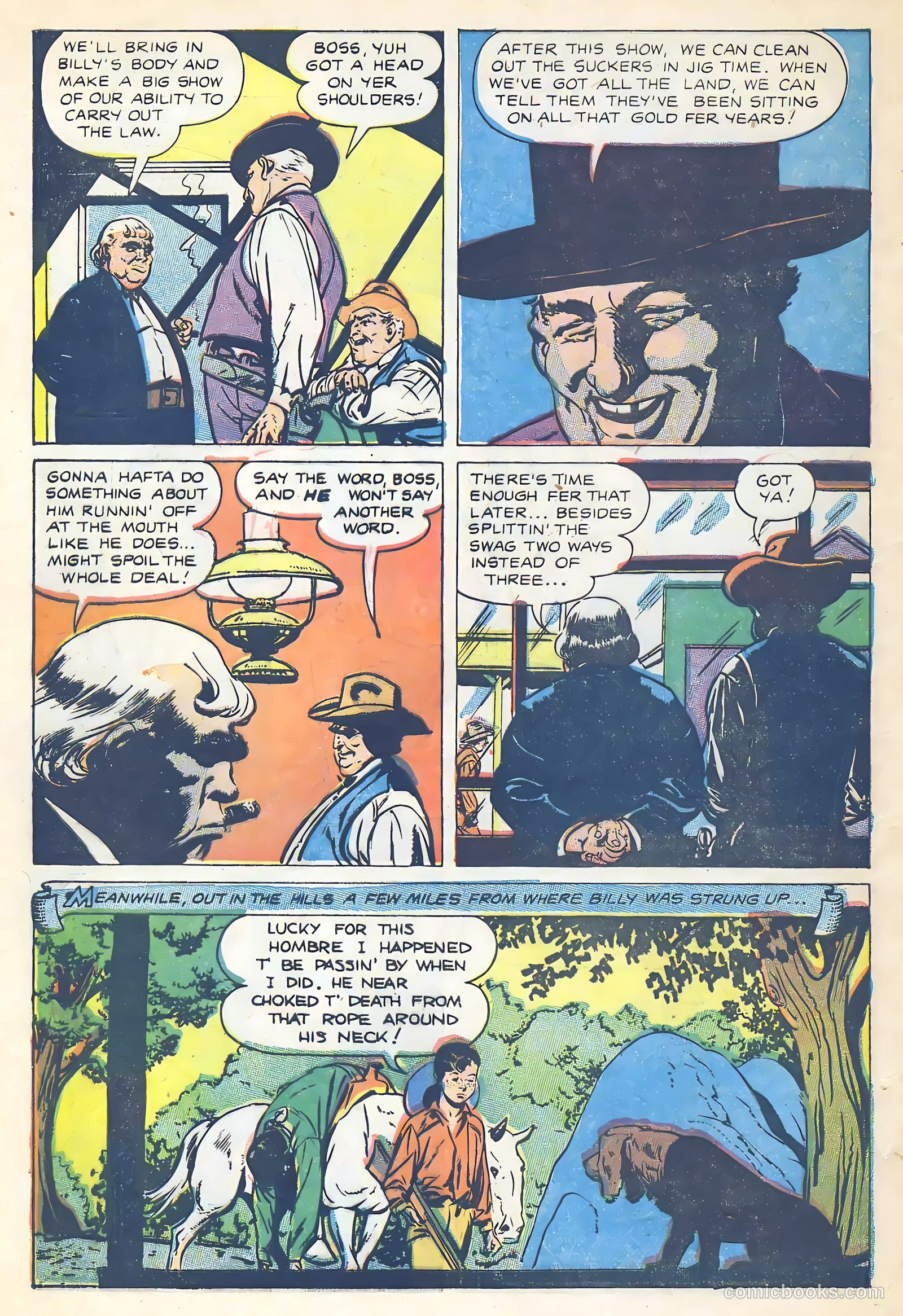 Return of the Outlaw #6 (1955) — page 4 of 36