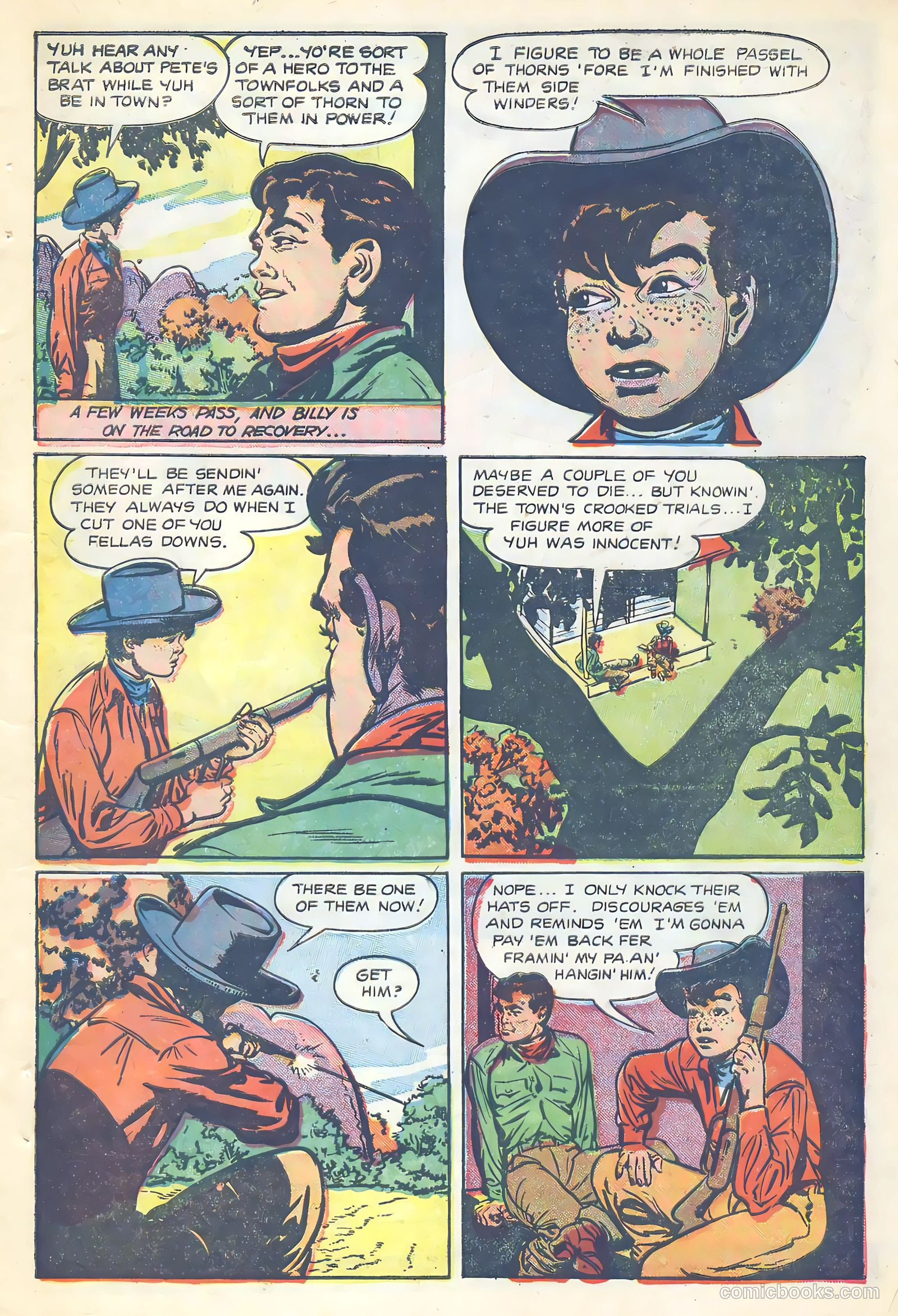 Return of the Outlaw #6 (1955) — page 5 of 36