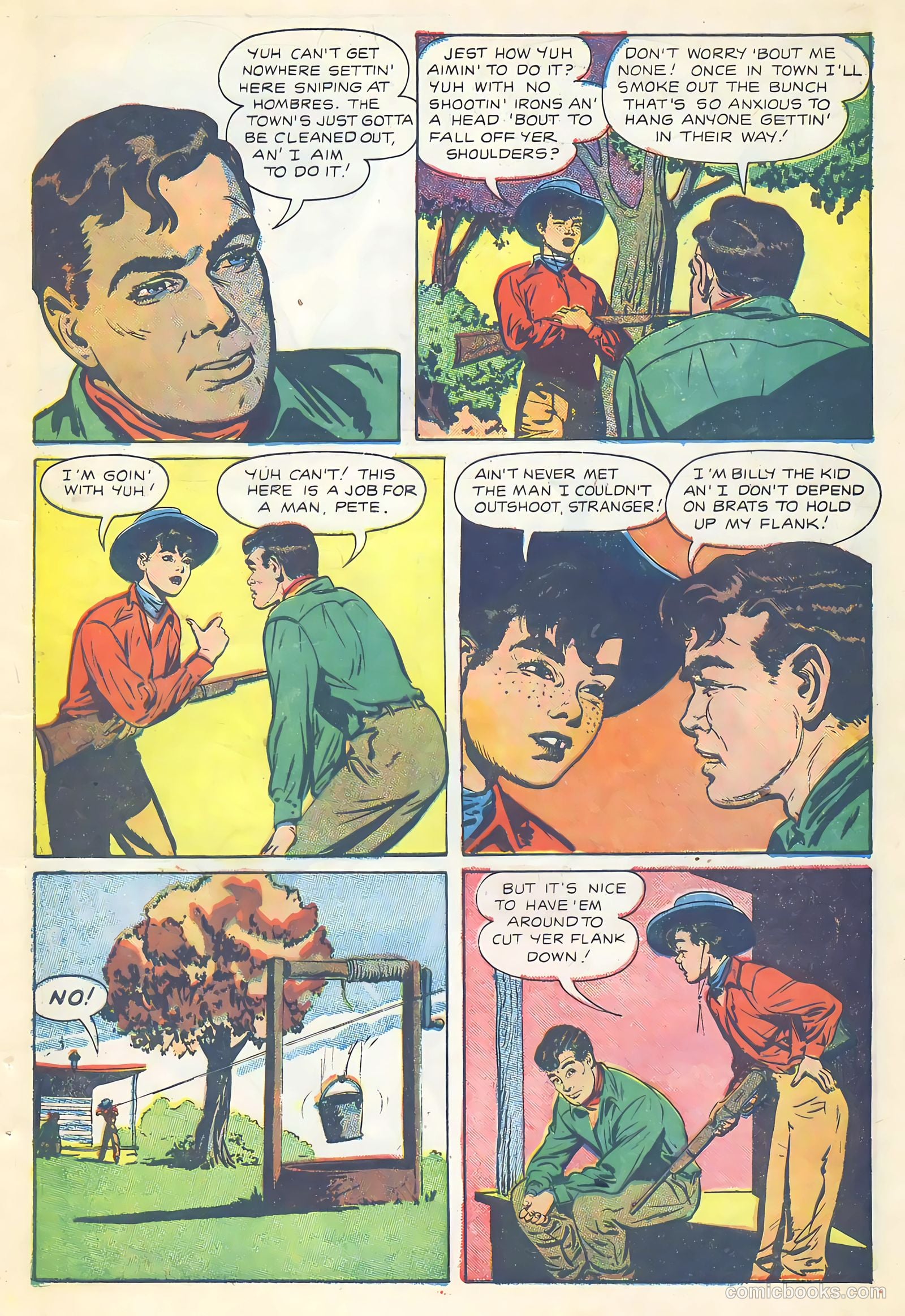 Return of the Outlaw #6 (1955) — page 7 of 36