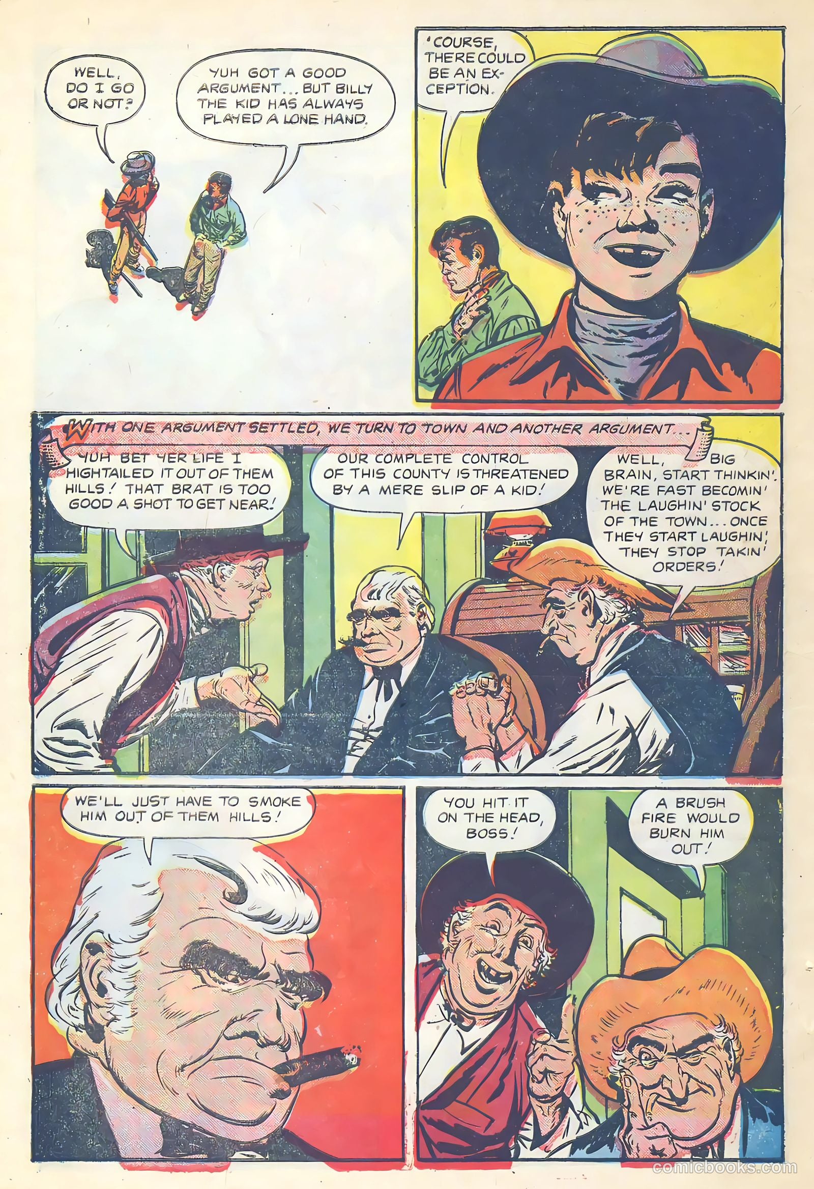 Return of the Outlaw #6 (1955) — page 8 of 36