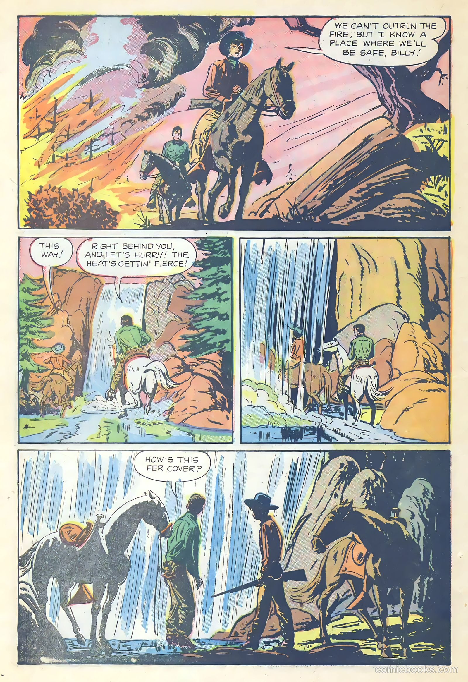 Return of the Outlaw #6 (1955) — page 10 of 36