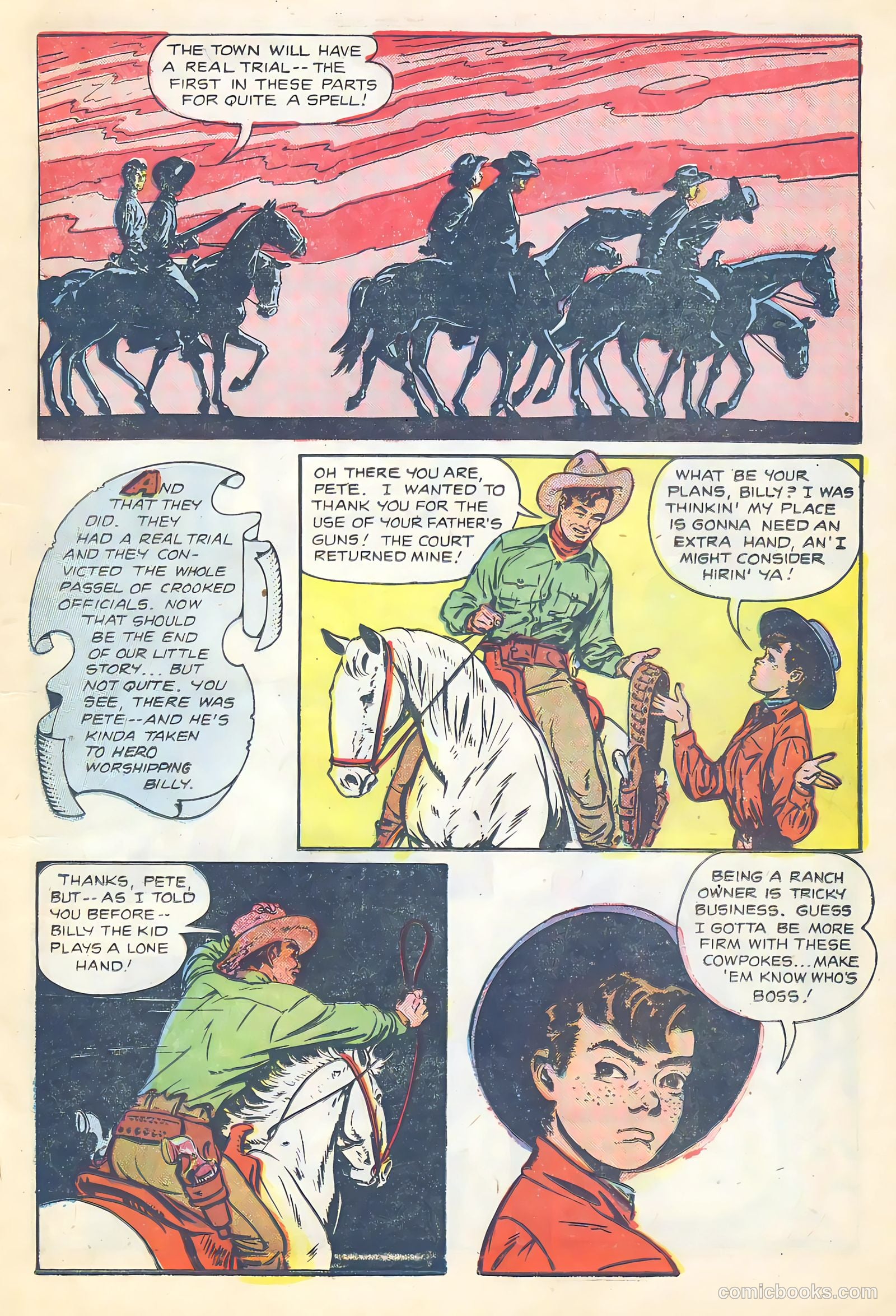 Return of the Outlaw #6 (1955) — page 13 of 36