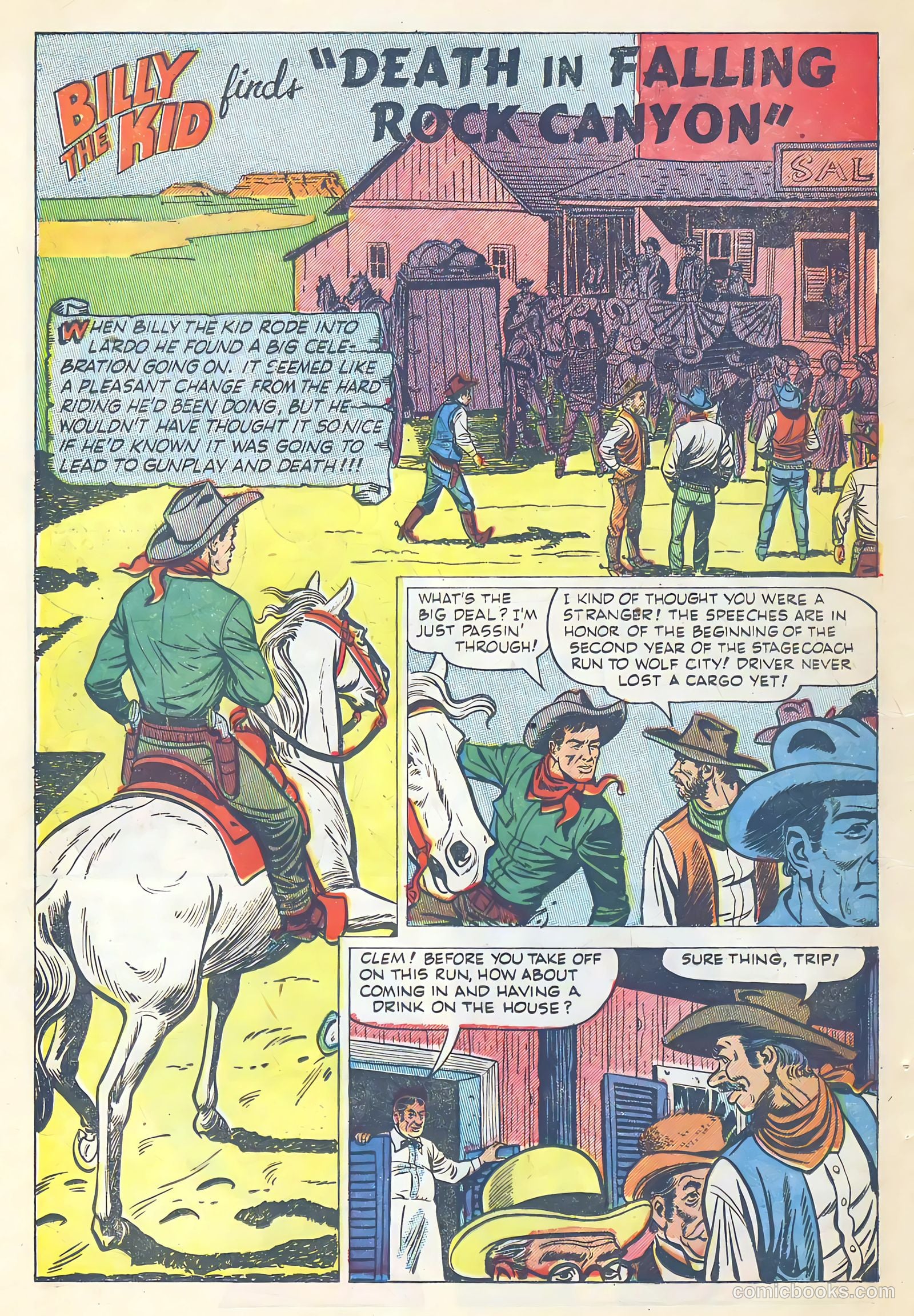 Return of the Outlaw #6 (1955) — page 14 of 36