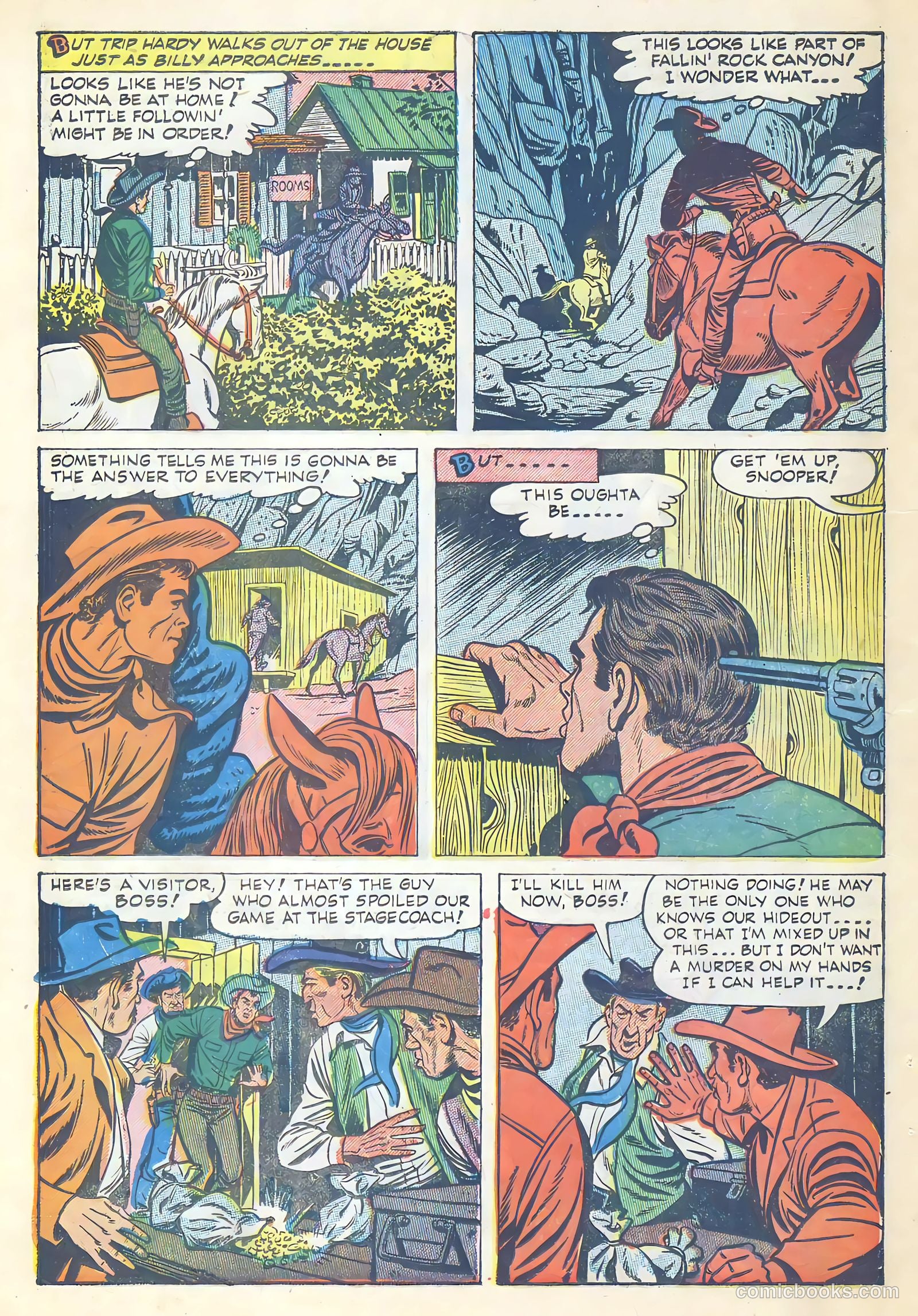 Return of the Outlaw #6 (1955) — page 18 of 36