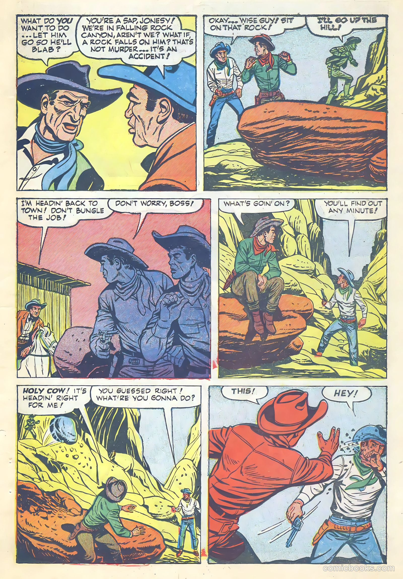 Return of the Outlaw #6 (1955) — page 19 of 36