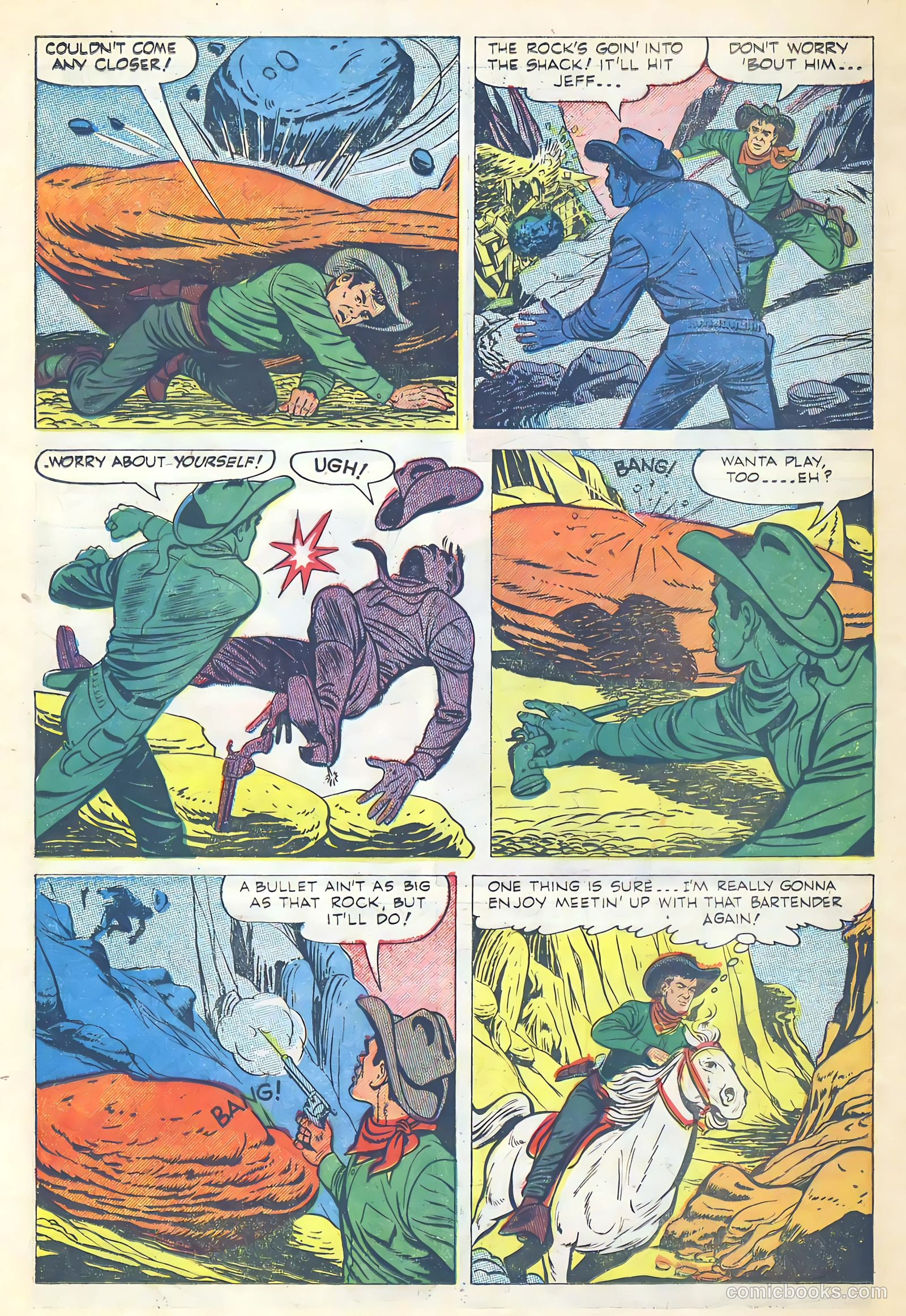 Return of the Outlaw #6 (1955) — page 20 of 36