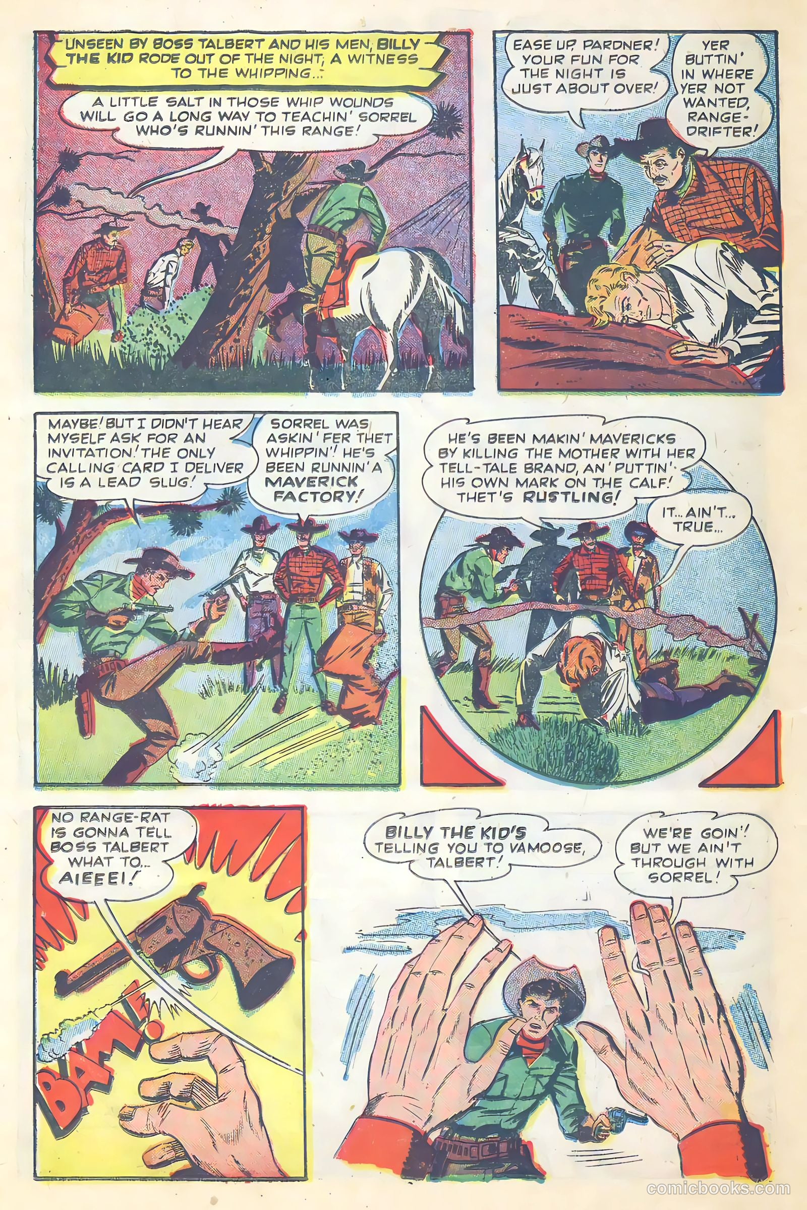 Return of the Outlaw #6 (1955) — page 24 of 36
