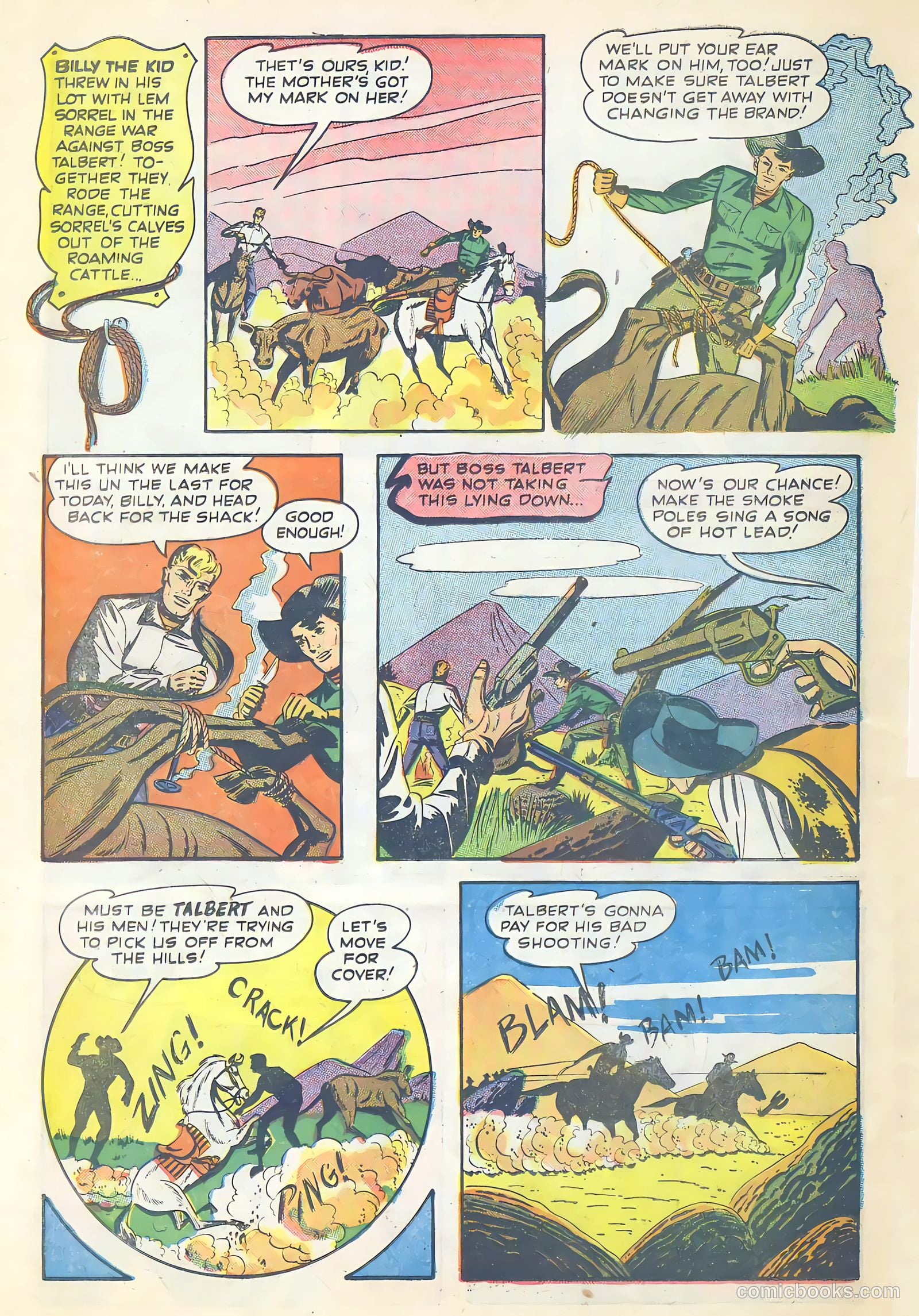 Return of the Outlaw #6 (1955) — page 26 of 36