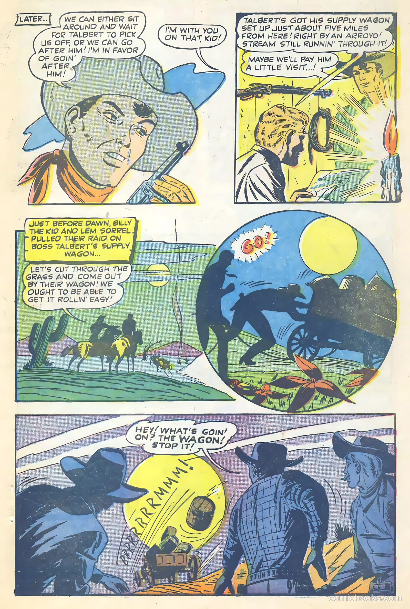Return of the Outlaw #6 (1955) — page 27 of 36