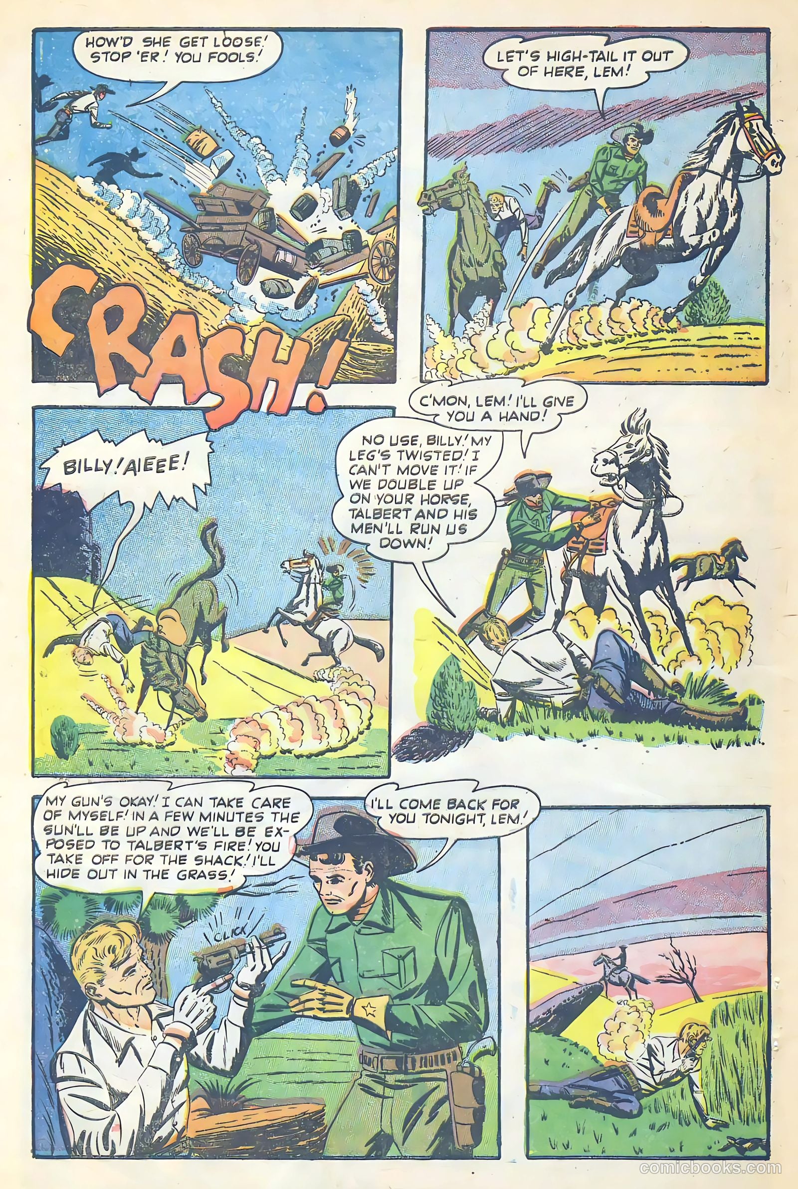 Return of the Outlaw #6 (1955) — page 28 of 36