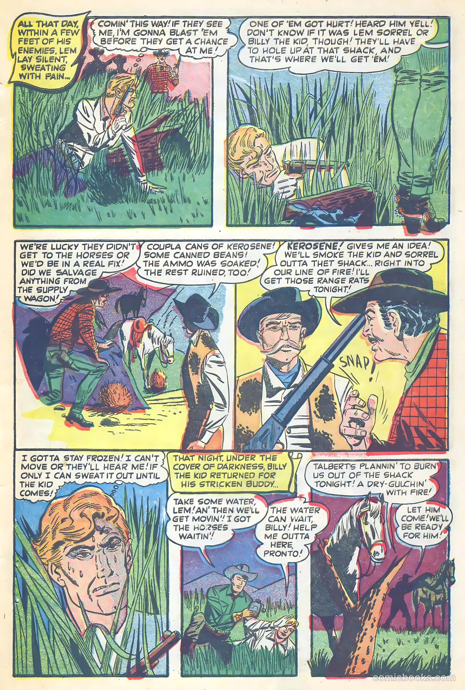 Return of the Outlaw #6 (1955) — page 29 of 36