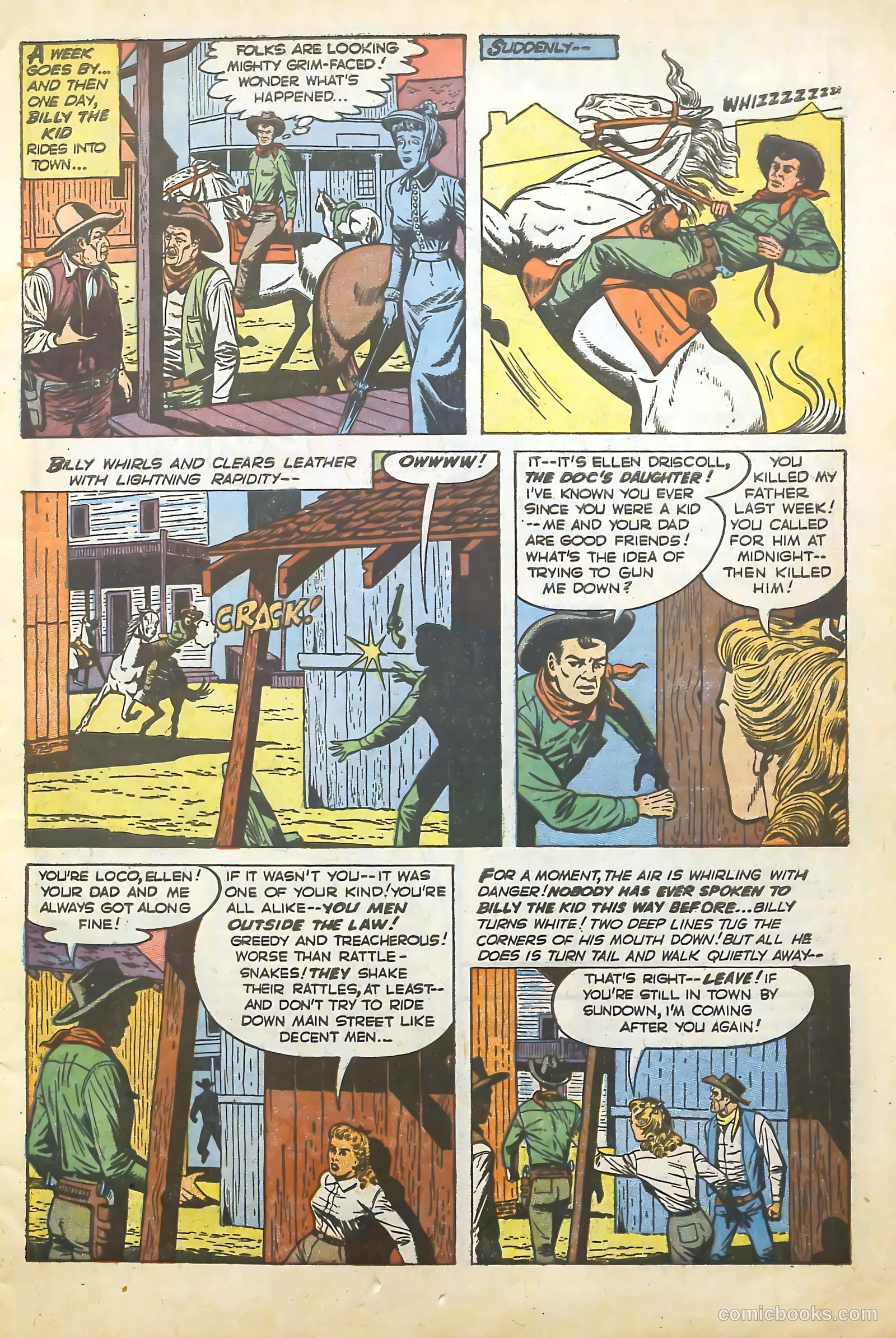 Return of the Outlaw #7 (1955) — page 5 of 36