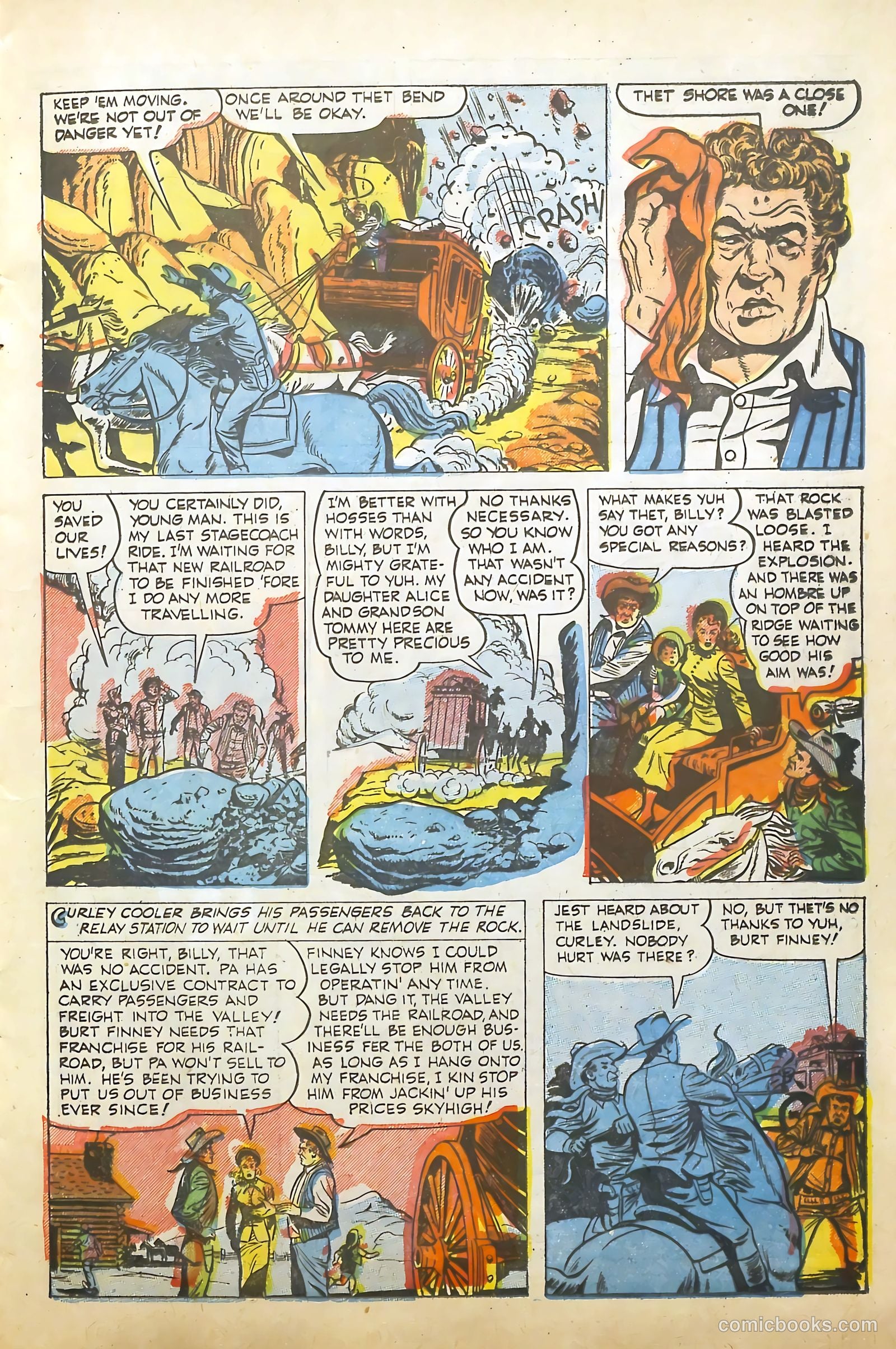 Return of the Outlaw #7 (1955) — page 17 of 36