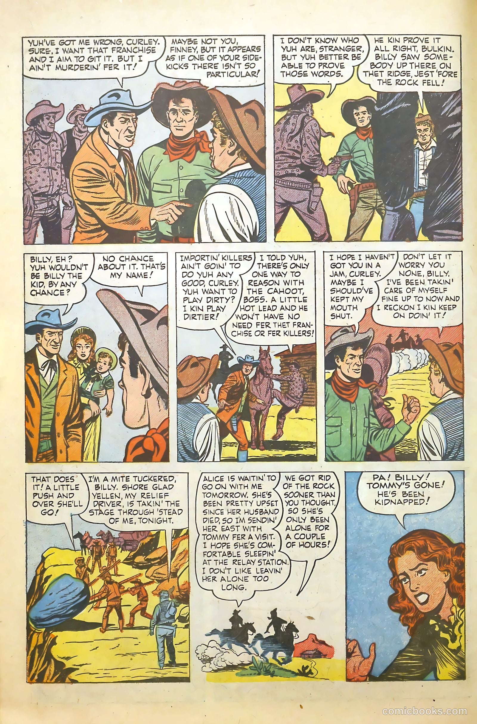 Return of the Outlaw #7 (1955) — page 18 of 36
