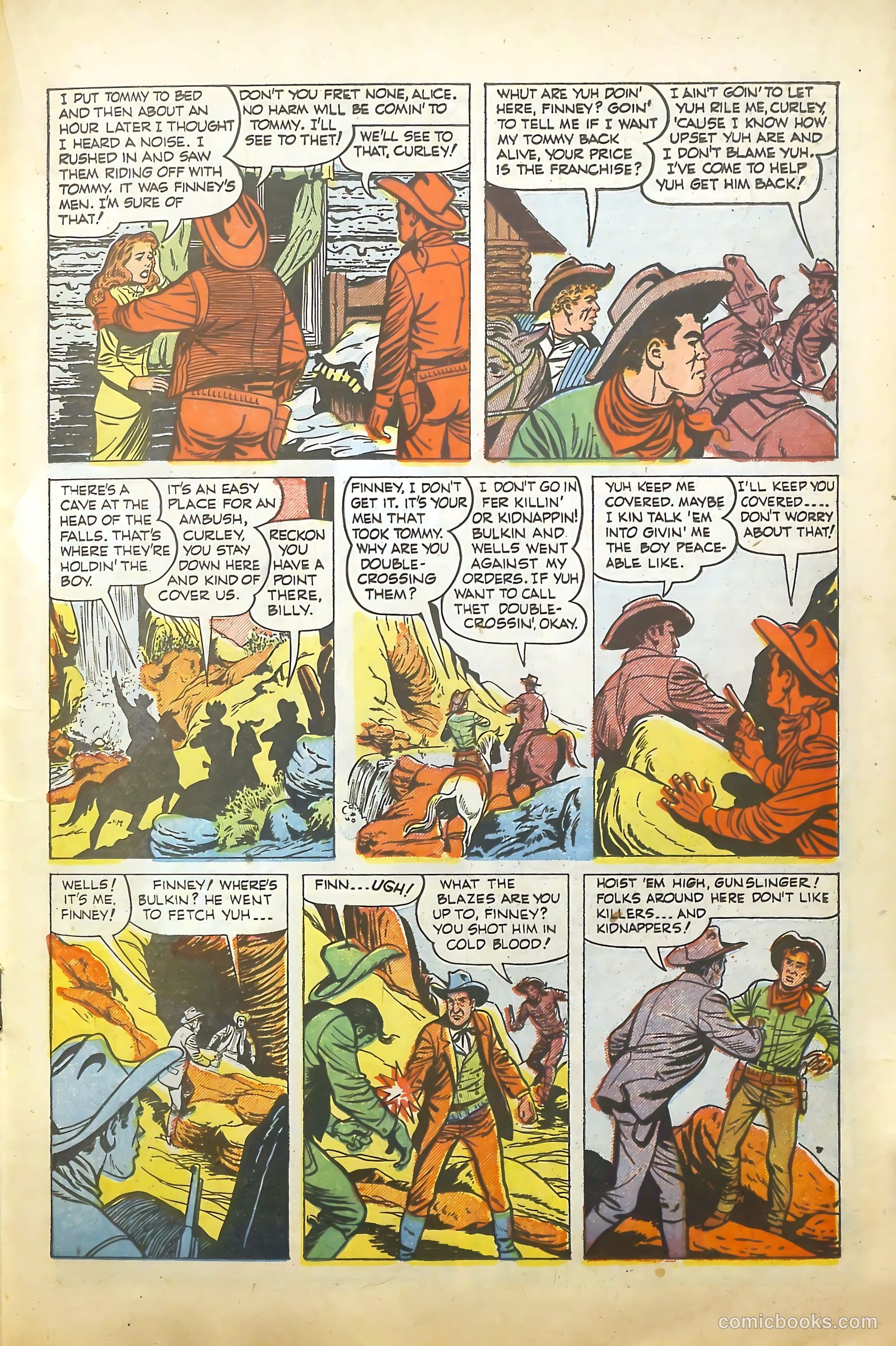 Return of the Outlaw #7 (1955) — page 19 of 36