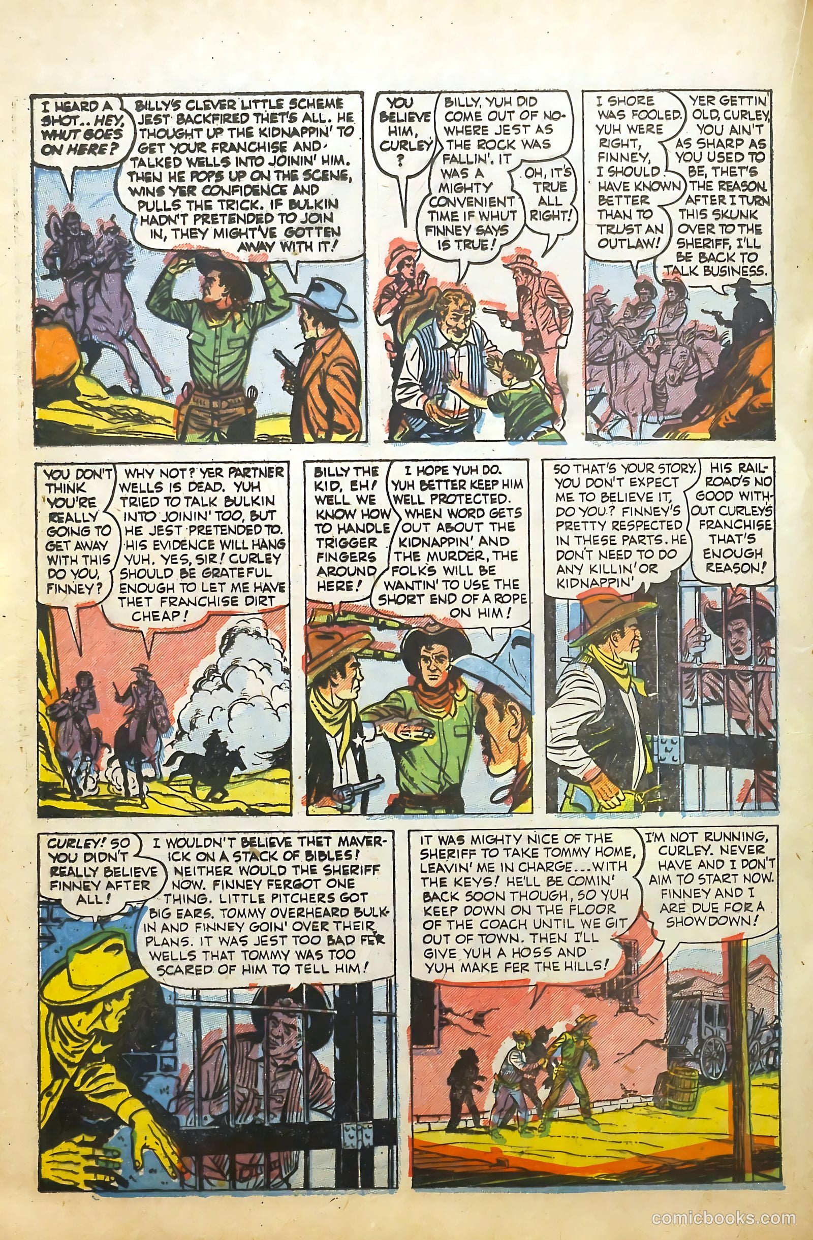 Return of the Outlaw #7 (1955) — page 20 of 36