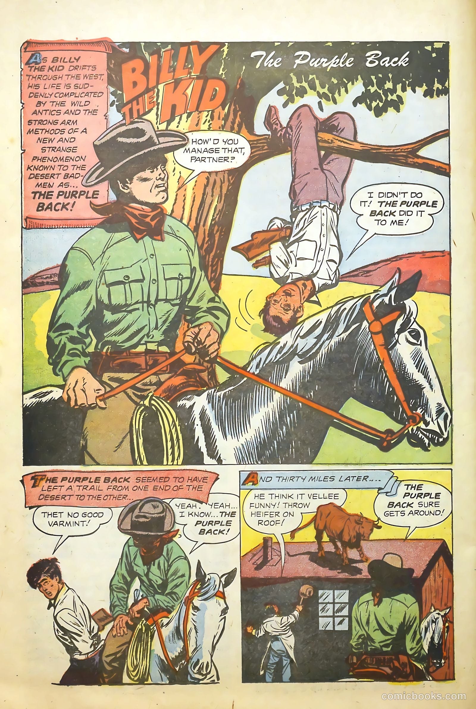 Return of the Outlaw #7 (1955) — page 26 of 36
