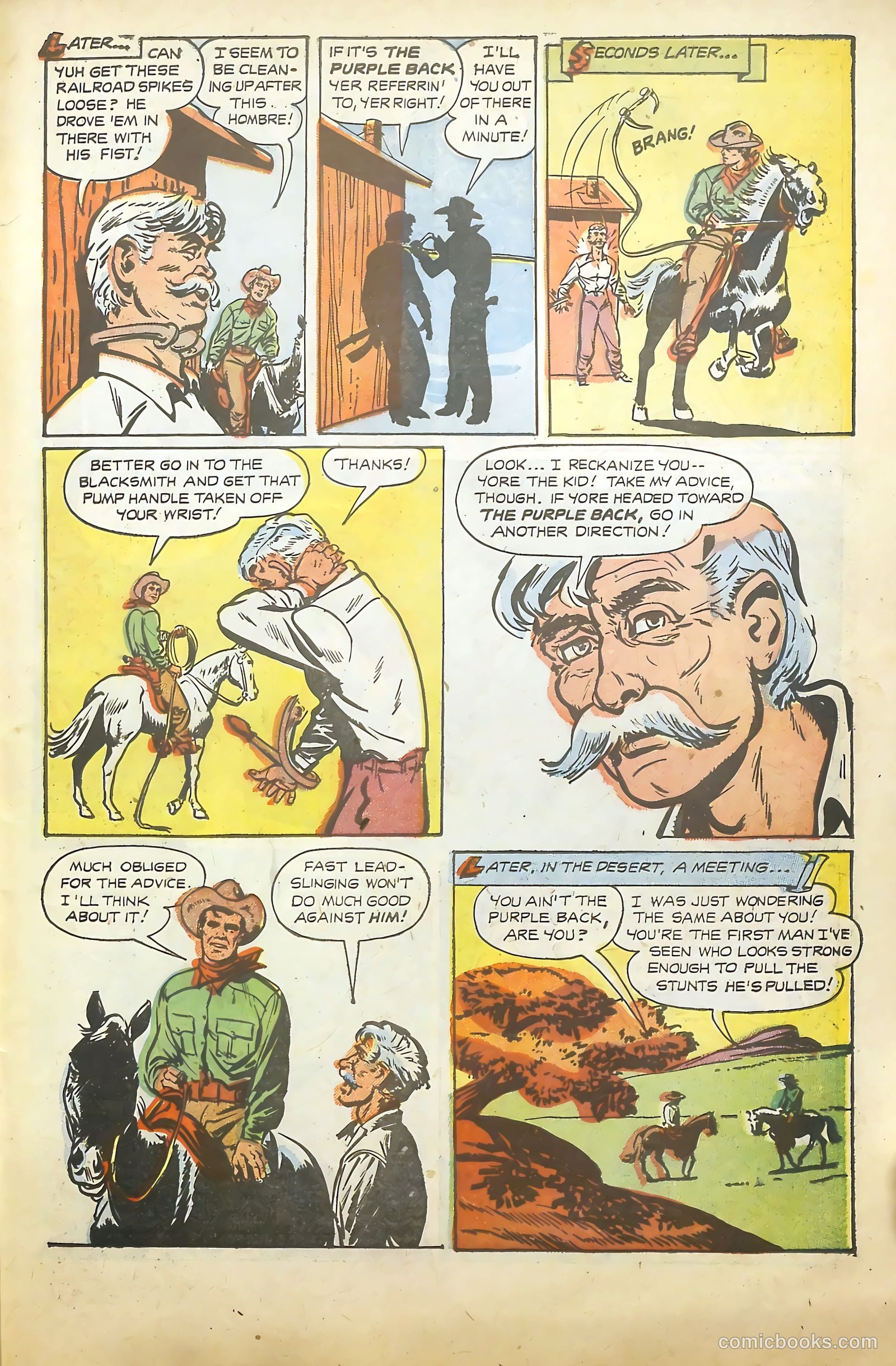 Return of the Outlaw #7 (1955) — page 27 of 36