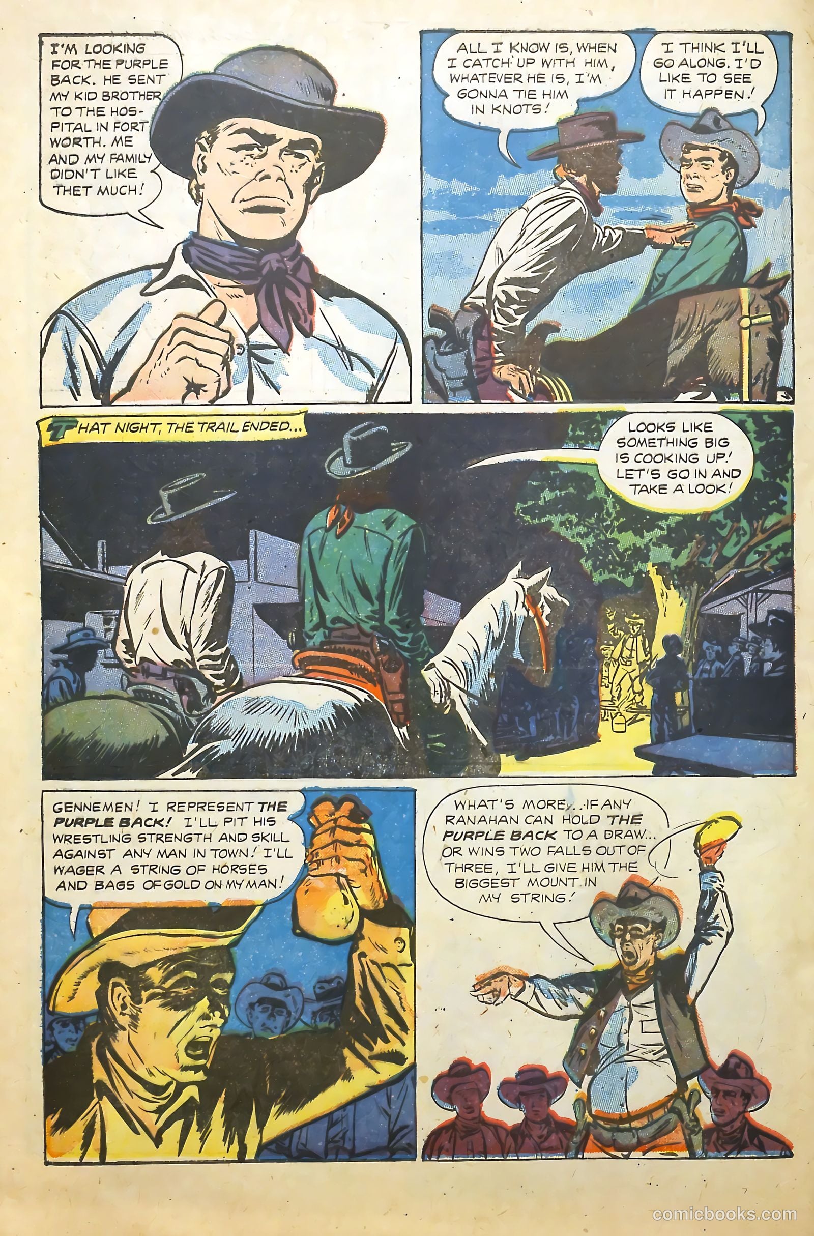 Return of the Outlaw #7 (1955) — page 28 of 36