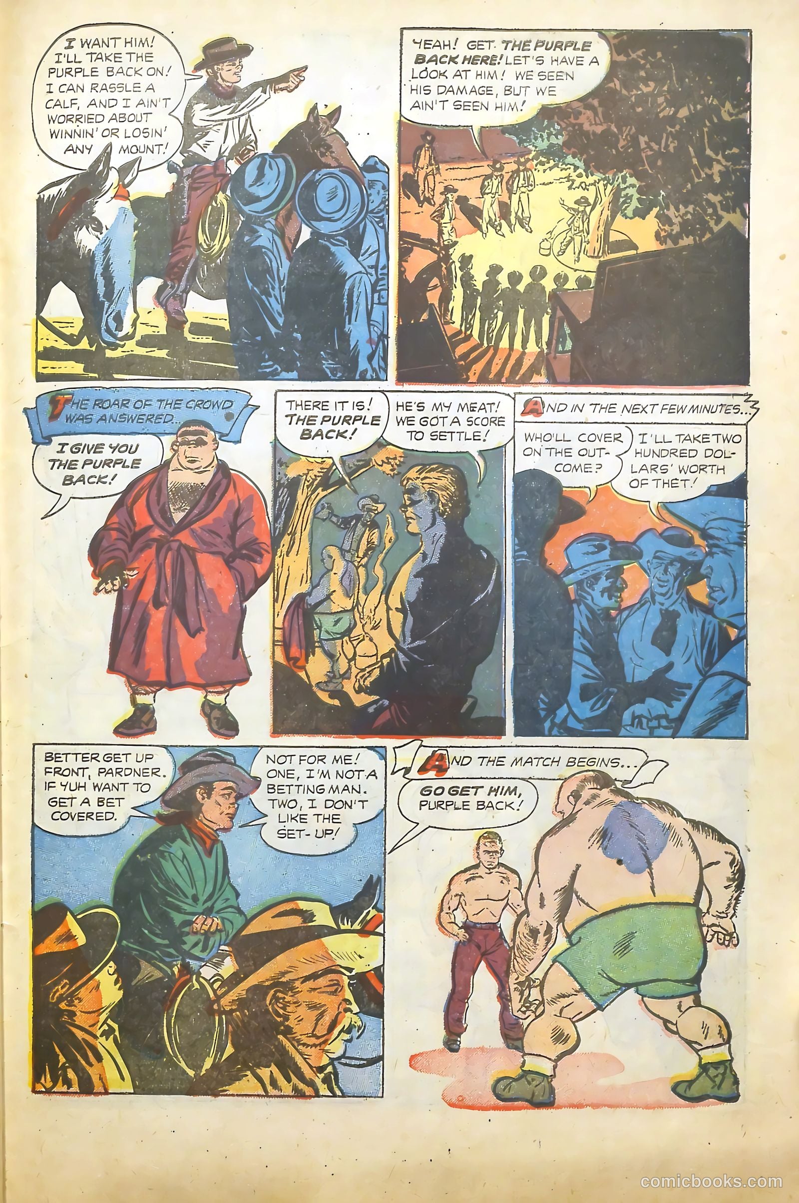 Return of the Outlaw #7 (1955) — page 29 of 36