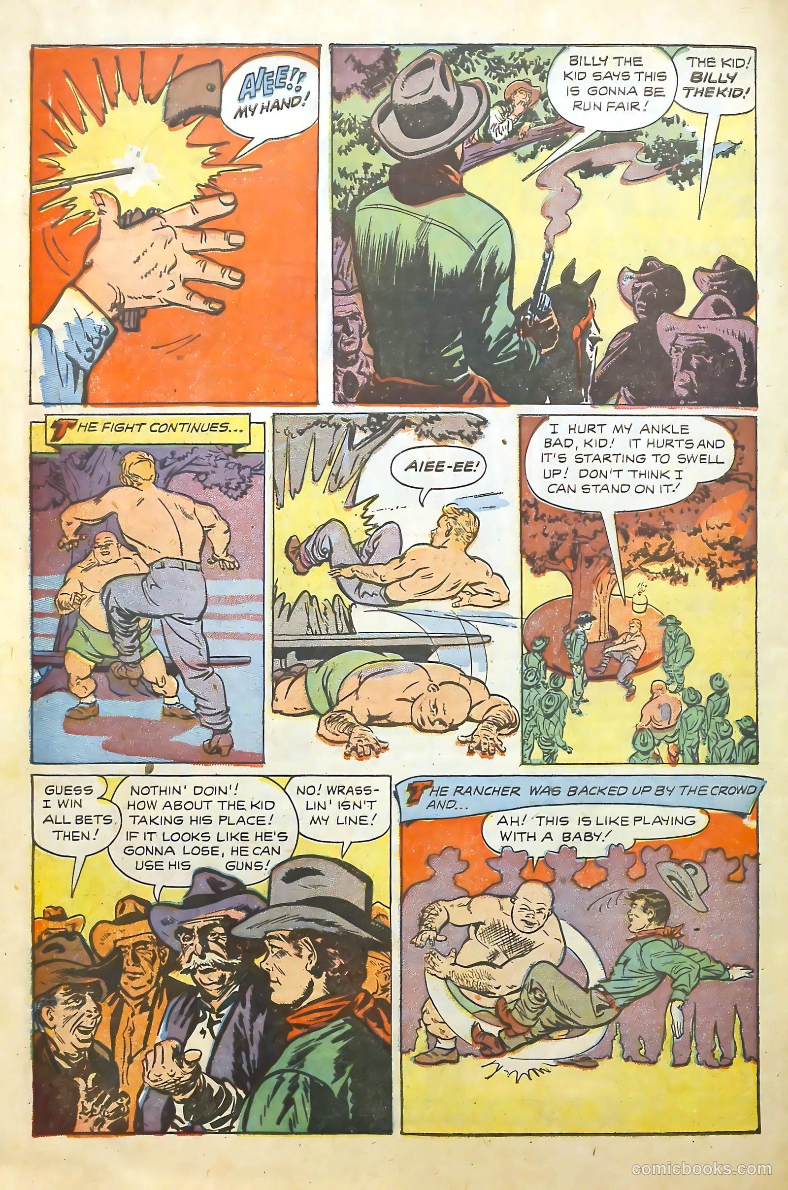 Return of the Outlaw #7 (1955) — page 32 of 36