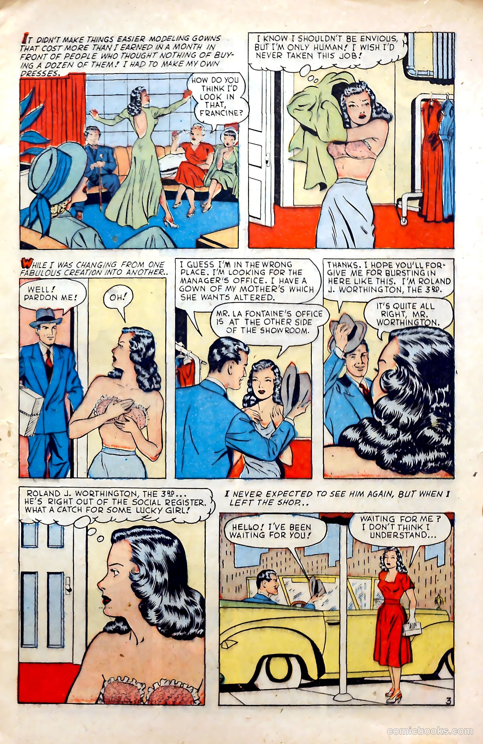 Revealing Romances #1 (1949) — page 5 of 36