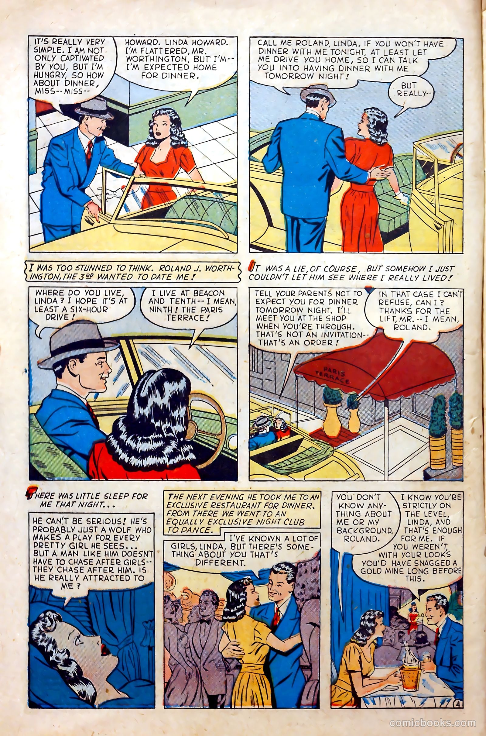 Revealing Romances #1 (1949) — page 6 of 36