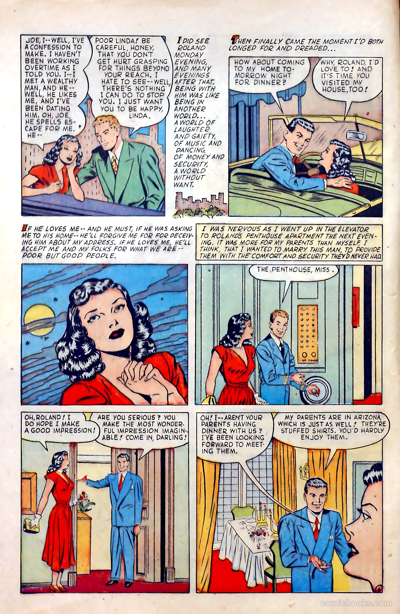 Revealing Romances #1 (1949) — page 8 of 36