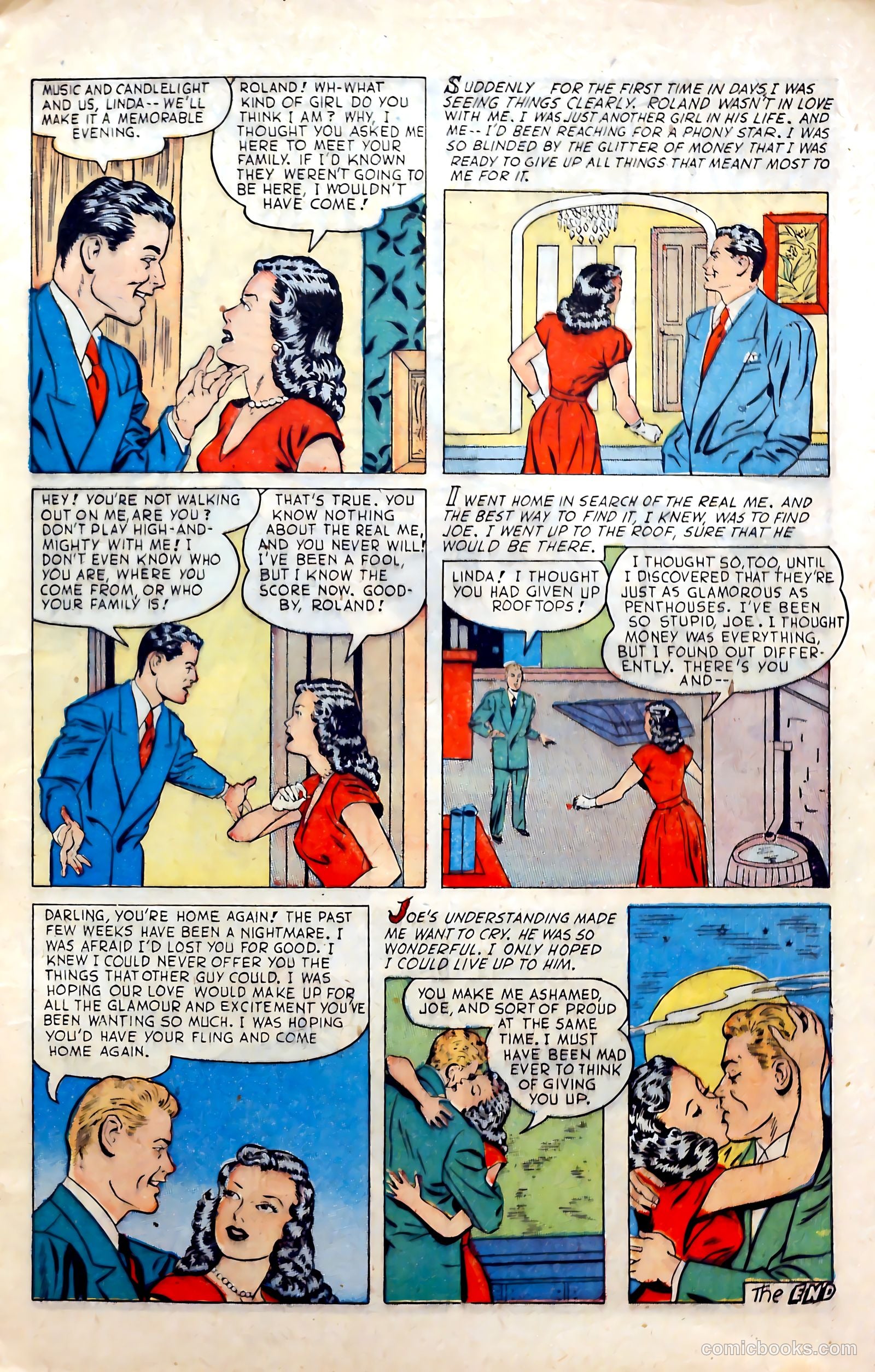 Revealing Romances #1 (1949) — page 9 of 36