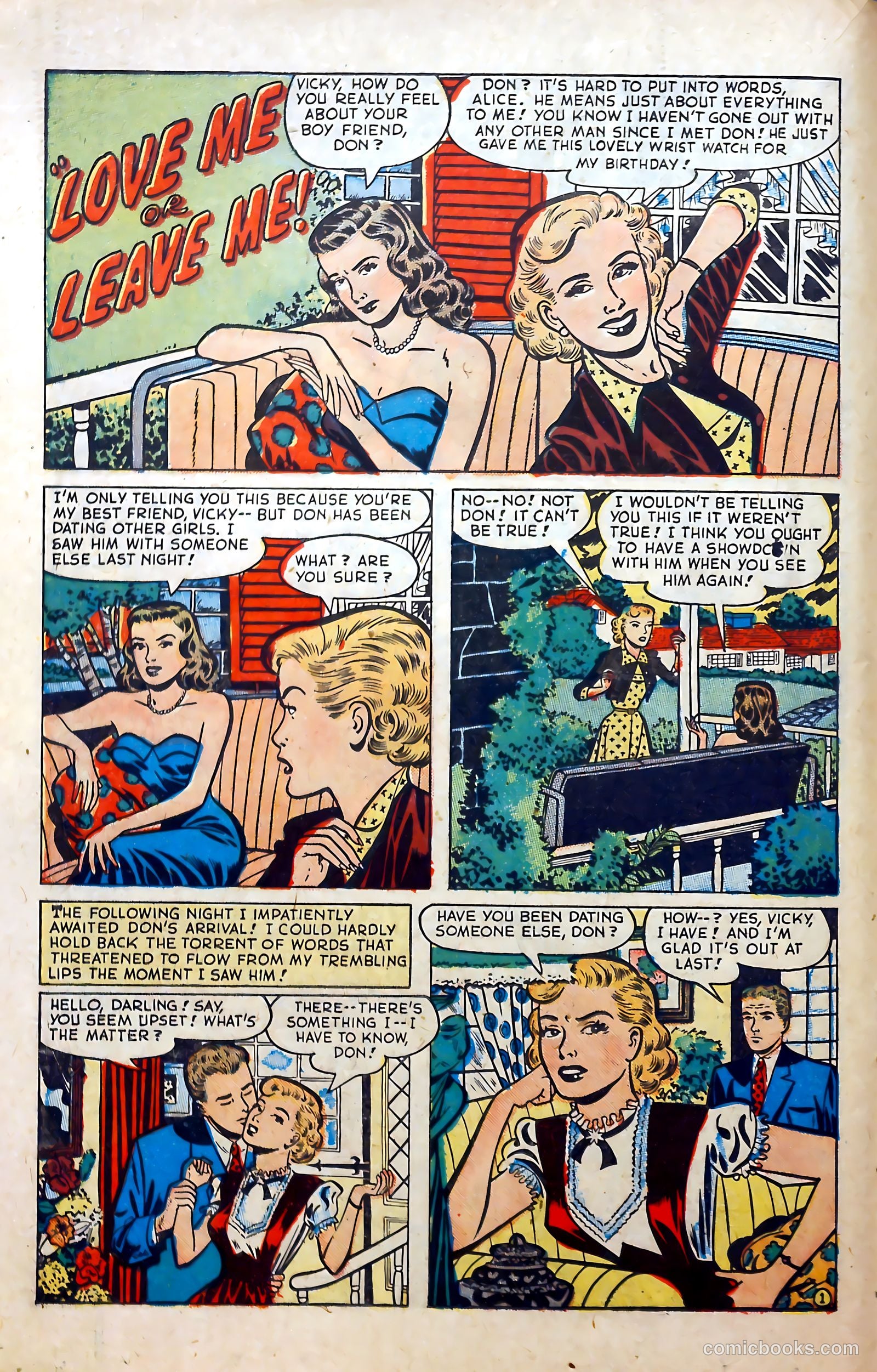 Revealing Romances #1 (1949) — page 18 of 36