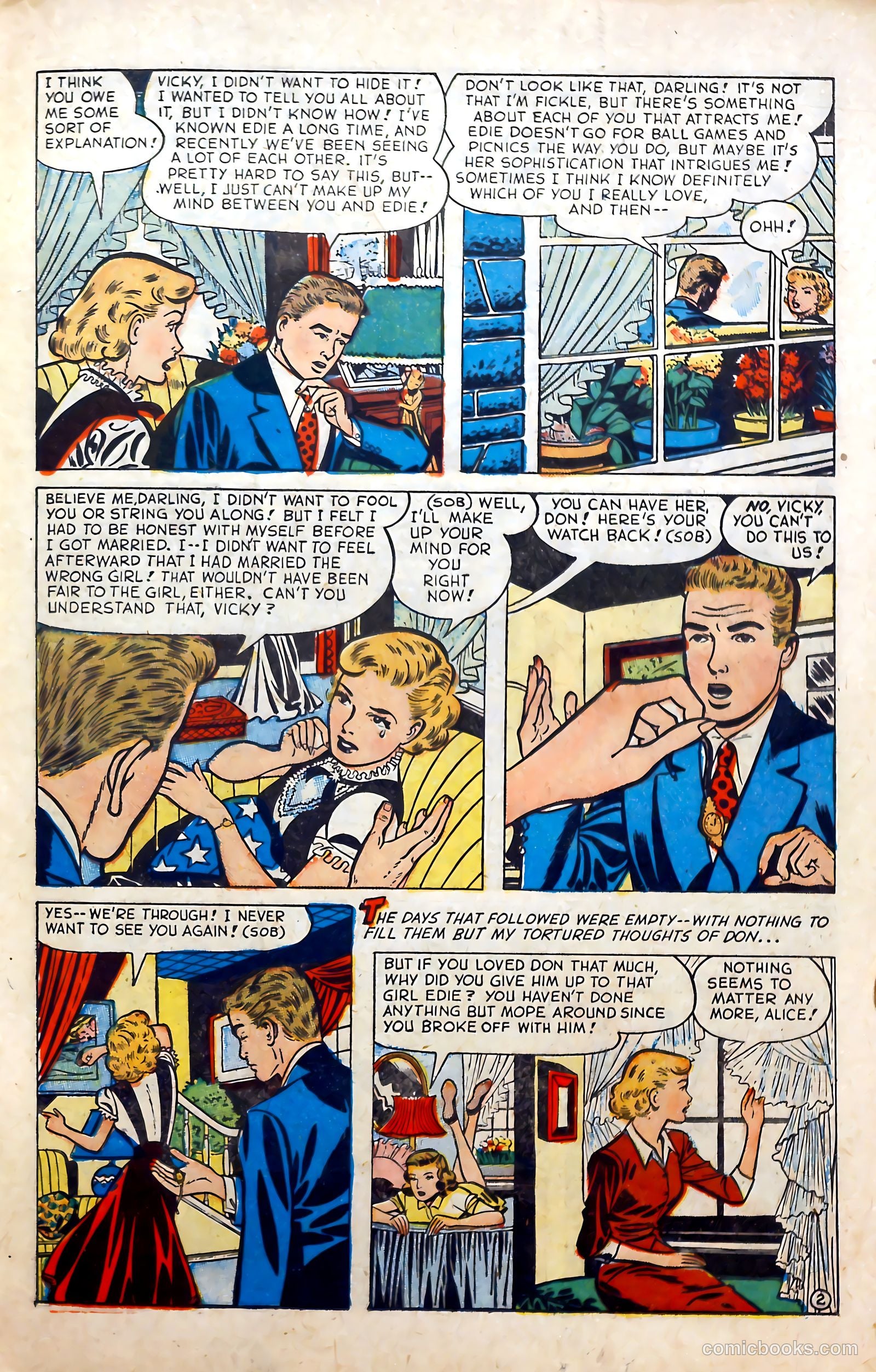 Revealing Romances #1 (1949) — page 19 of 36