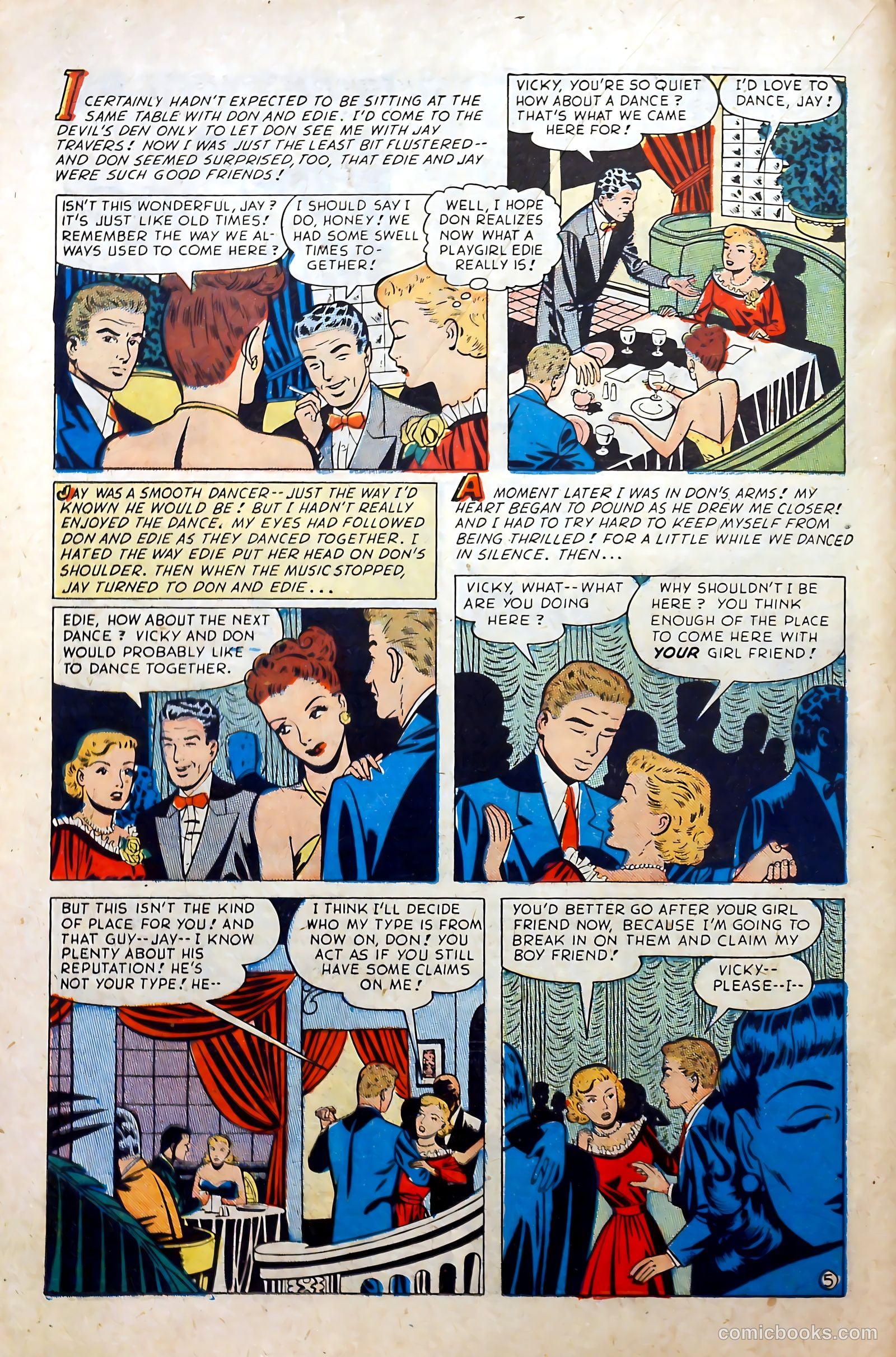 Revealing Romances #1 (1949) — page 22 of 36