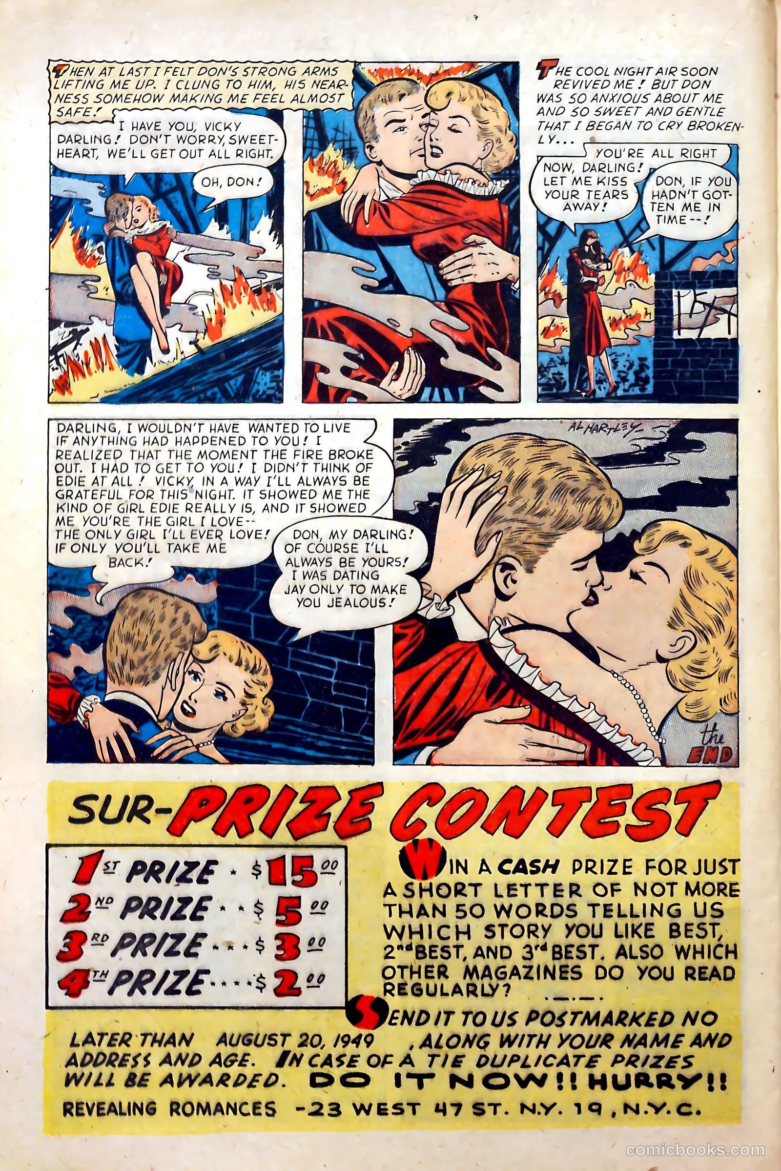 Revealing Romances #1 (1949) — page 24 of 36