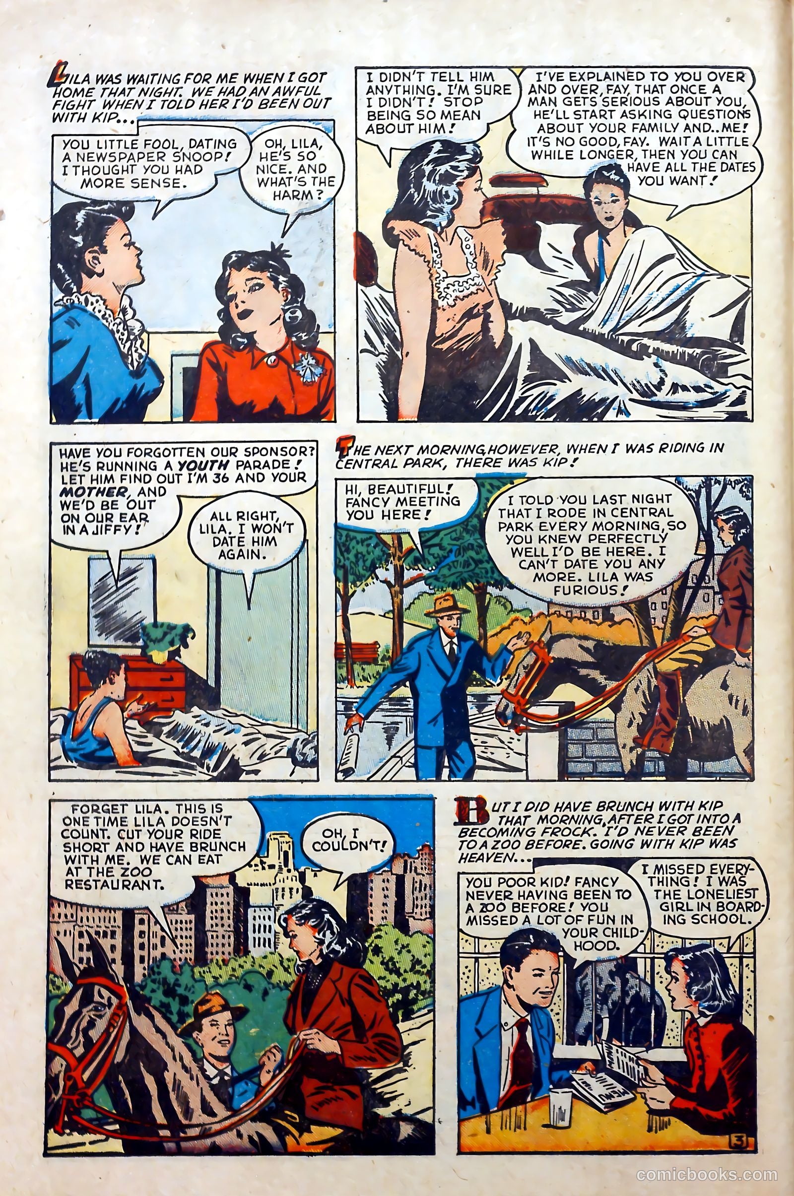 Revealing Romances #1 (1949) — page 30 of 36