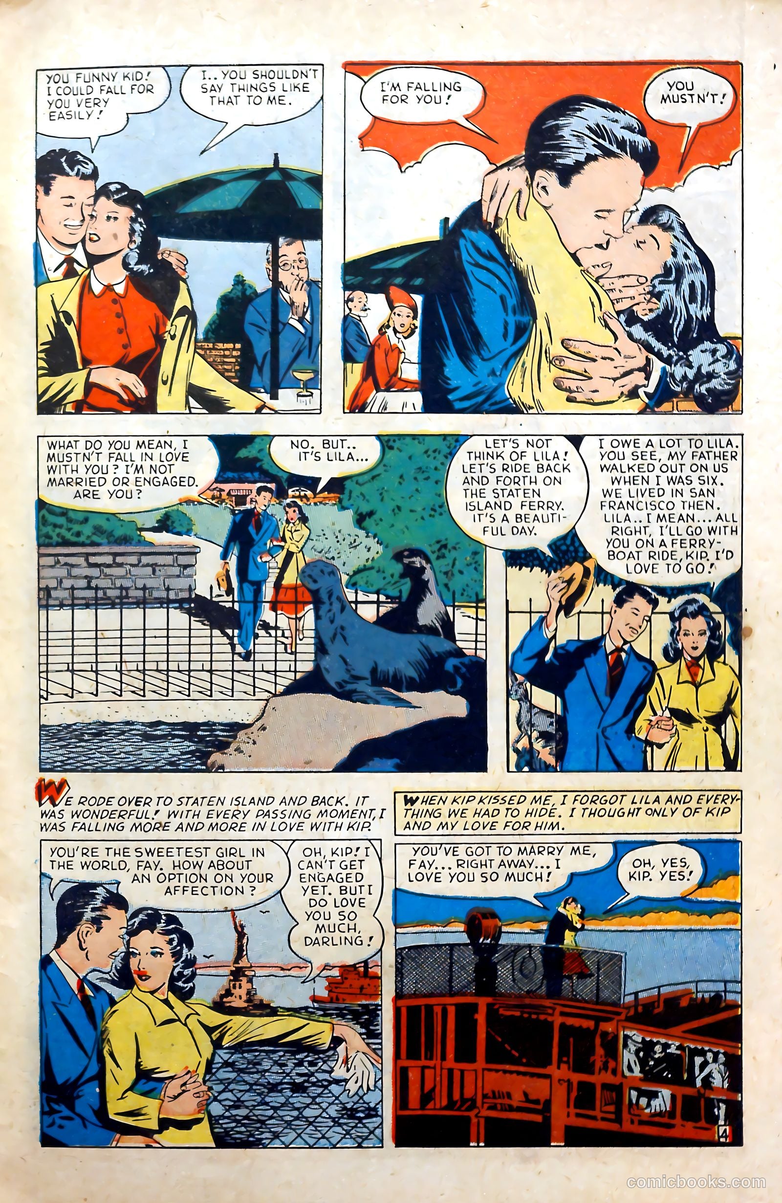 Revealing Romances #1 (1949) — page 31 of 36