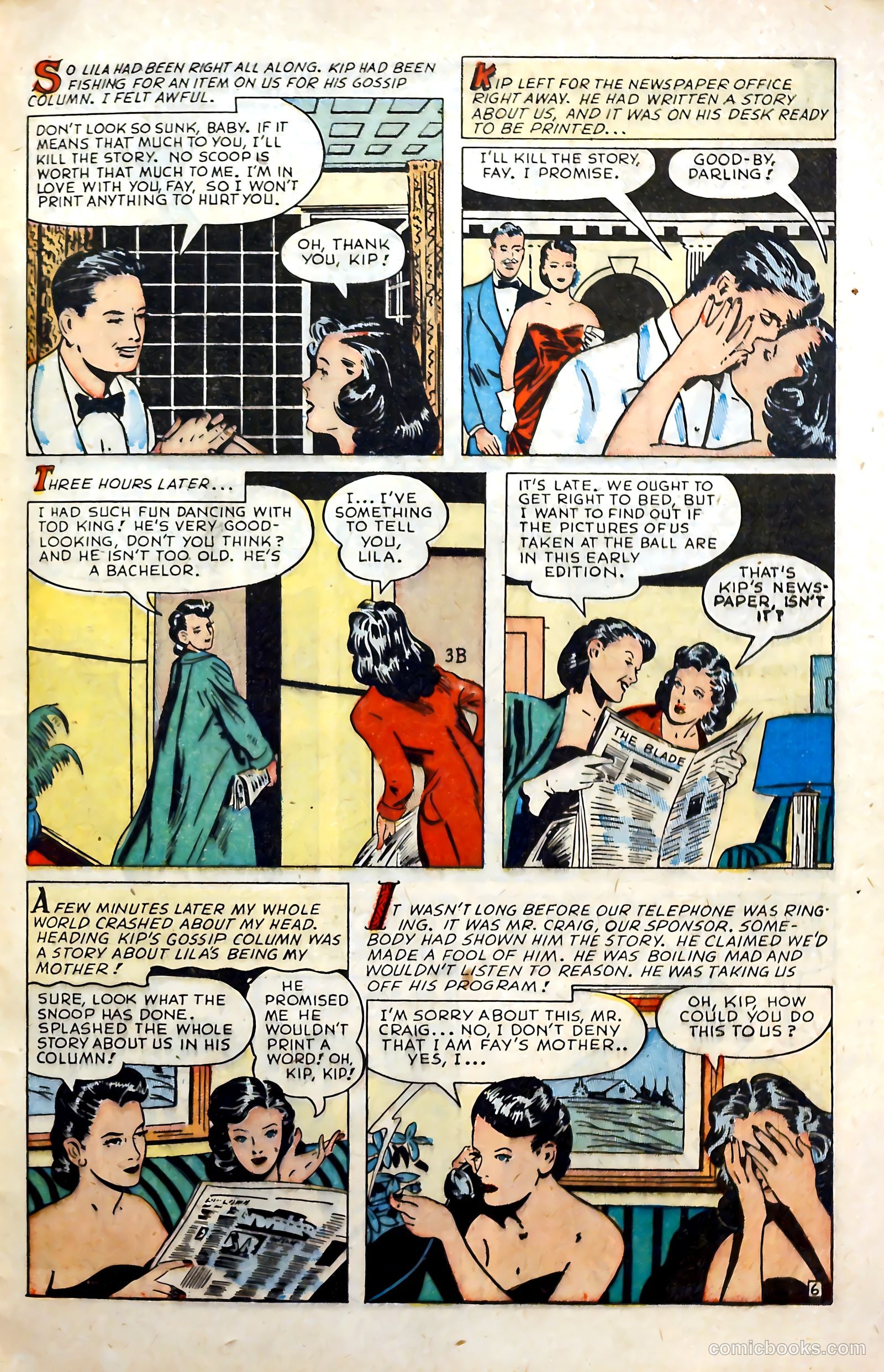 Revealing Romances #1 (1949) — page 33 of 36