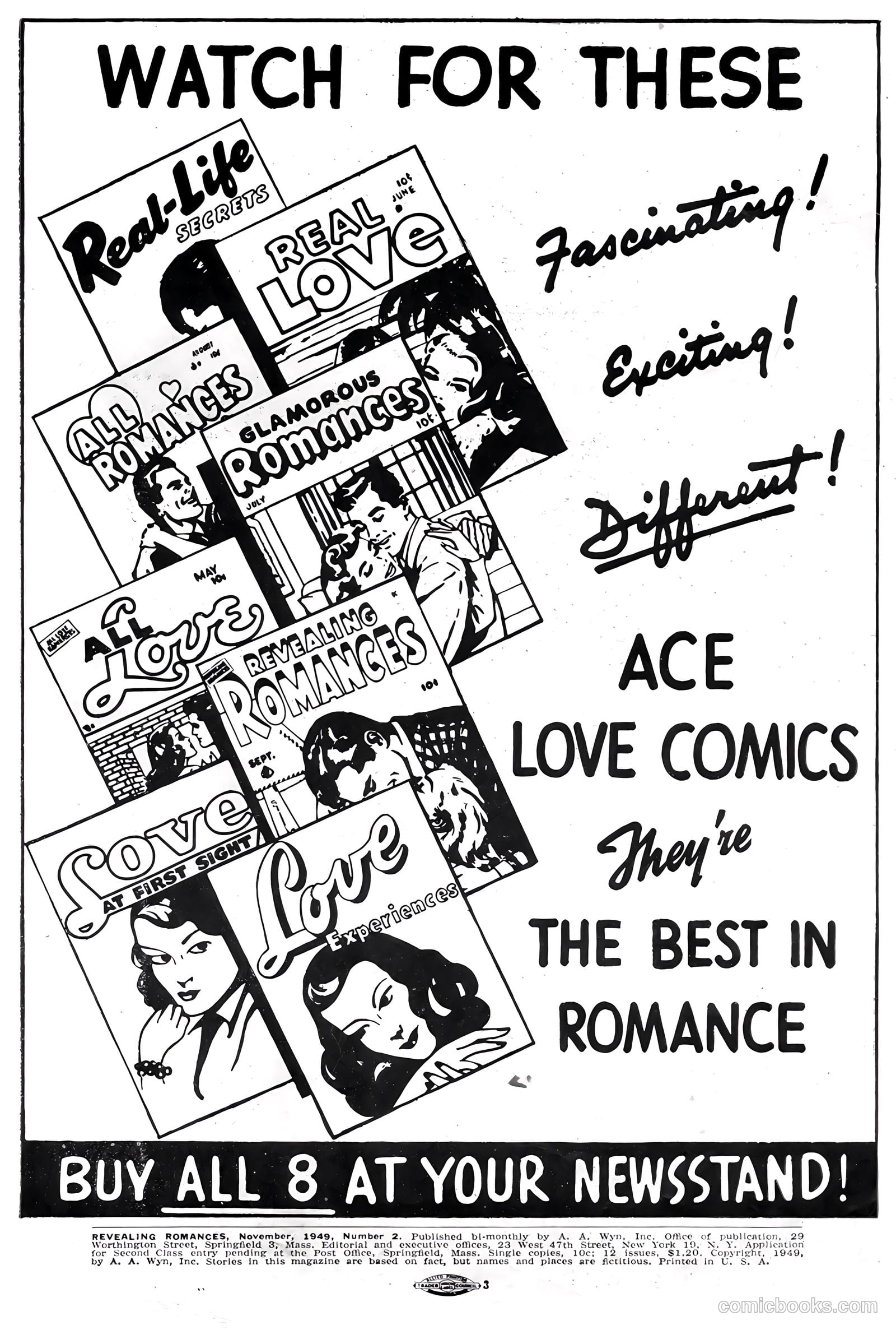 Revealing Romances #2 (1949) — page 2 of 36