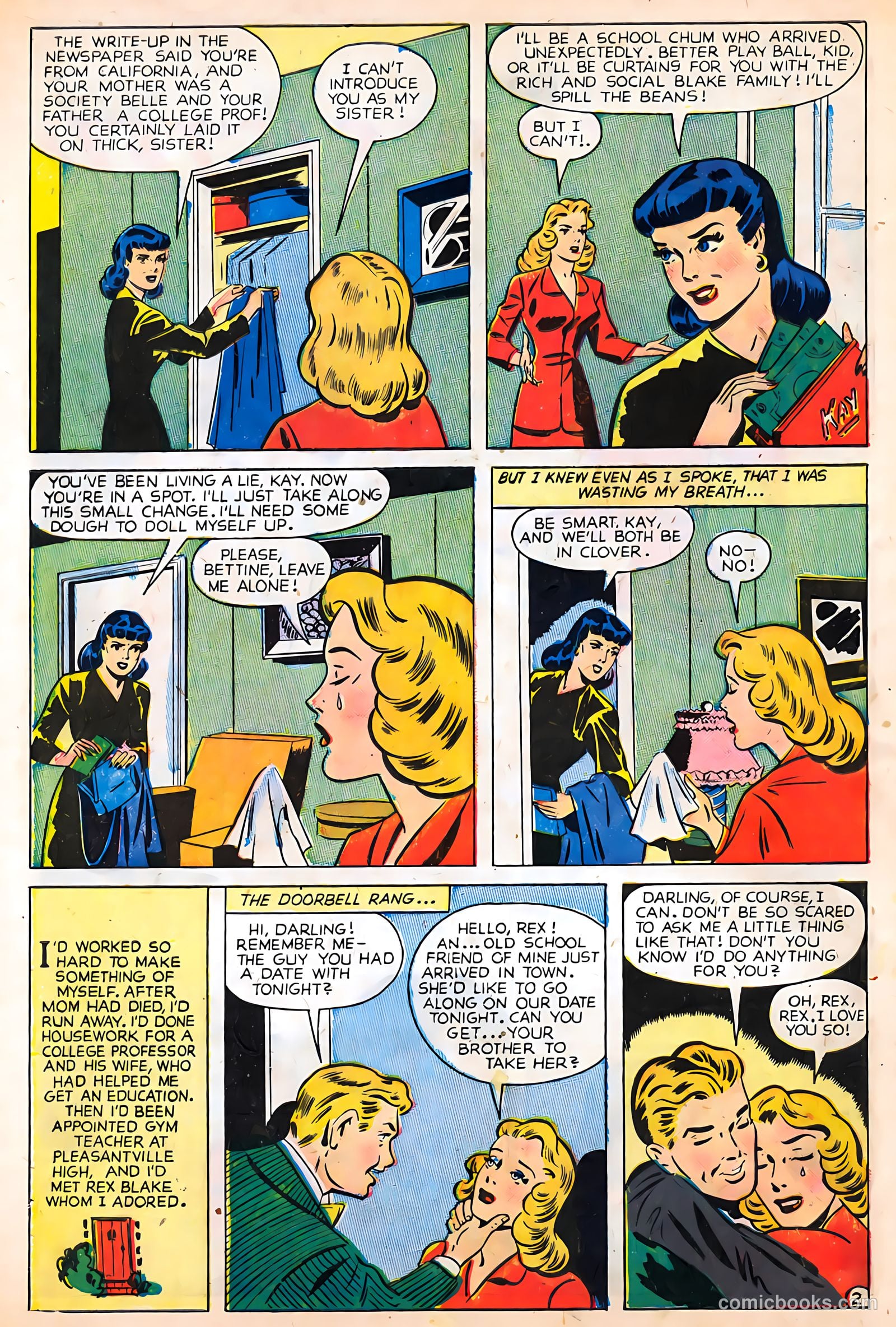 Revealing Romances #2 (1949) — page 4 of 36
