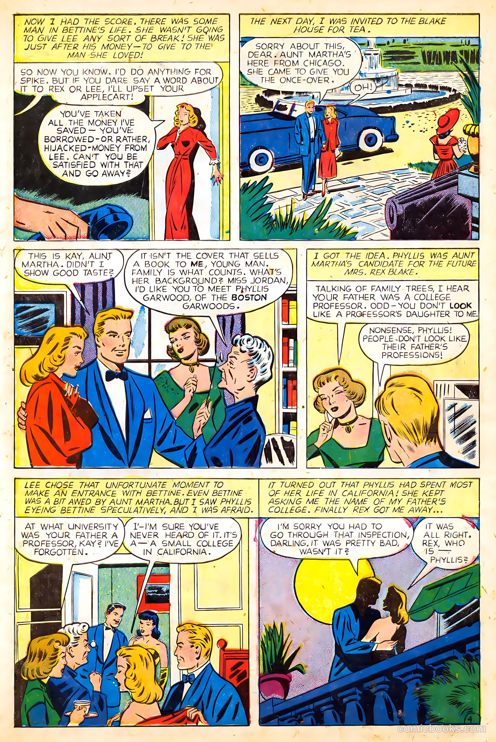 Revealing Romances #2 (1949) — page 6 of 36