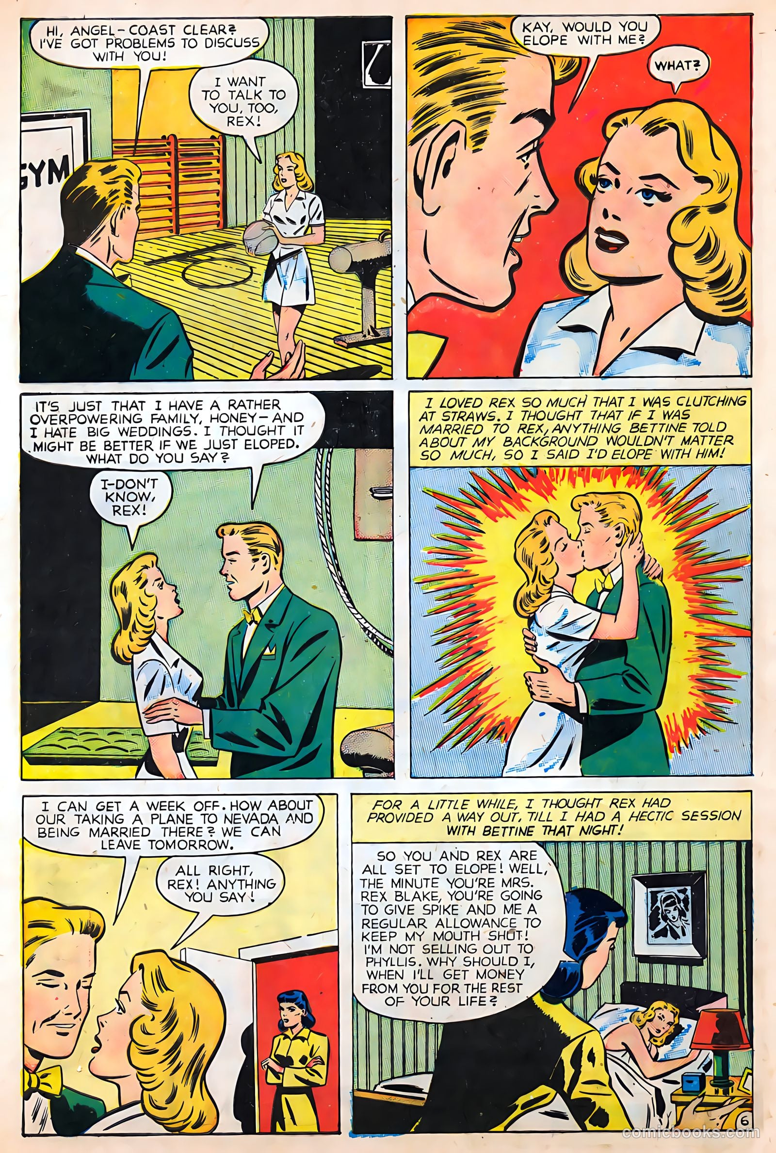 Revealing Romances #2 (1949) — page 8 of 36