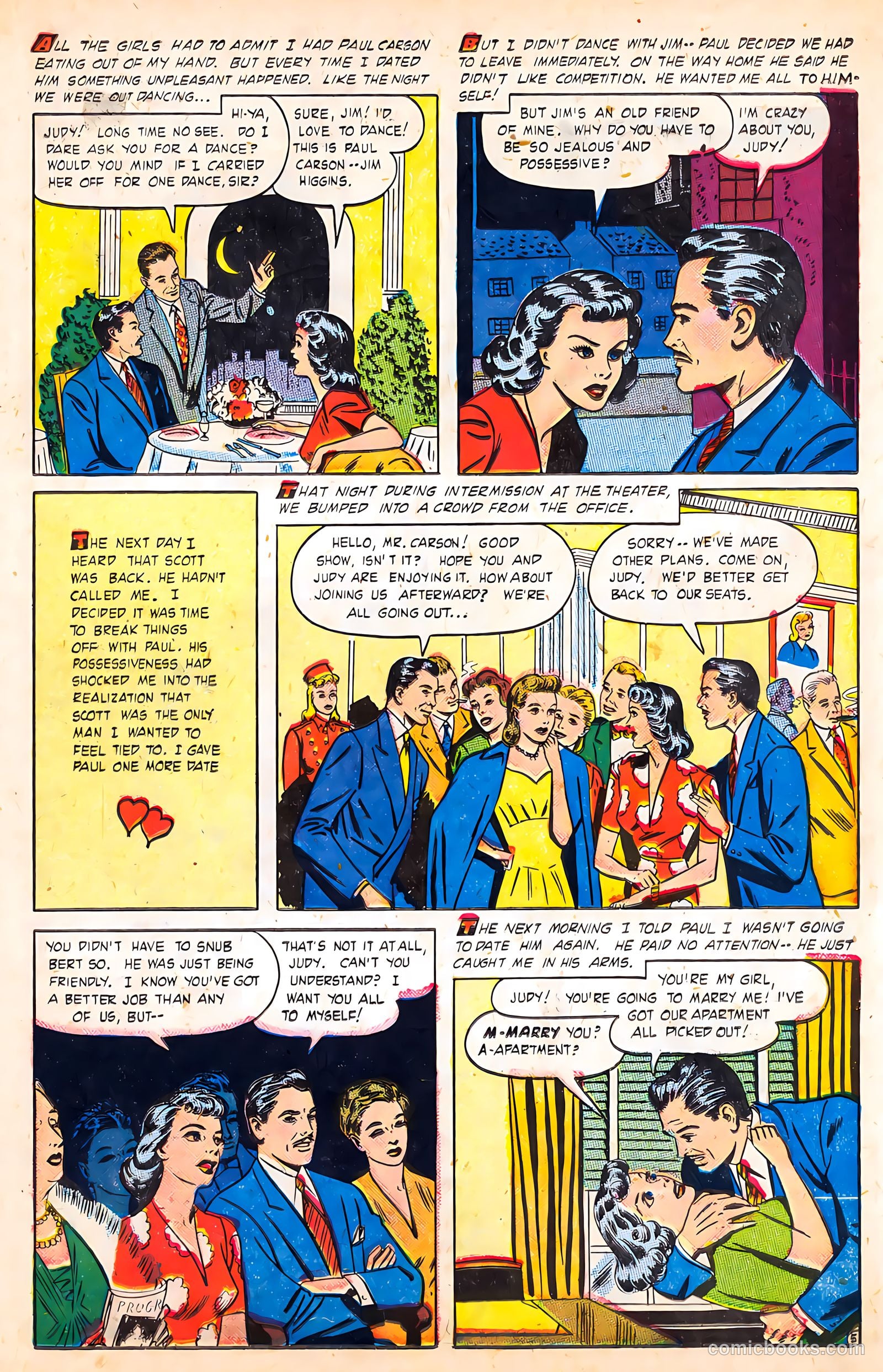 Revealing Romances #2 (1949) — page 15 of 36