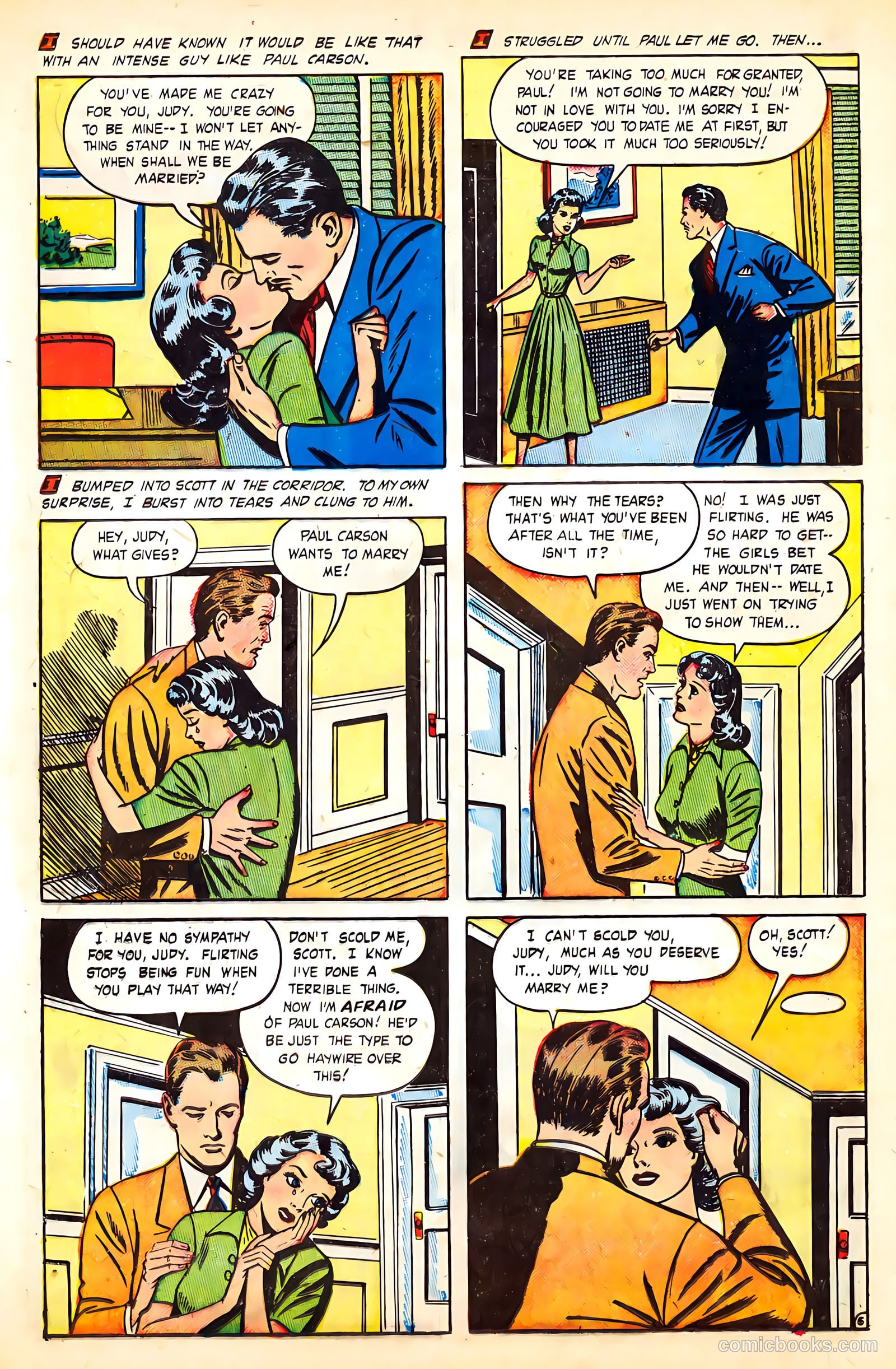 Revealing Romances #2 (1949) — page 16 of 36