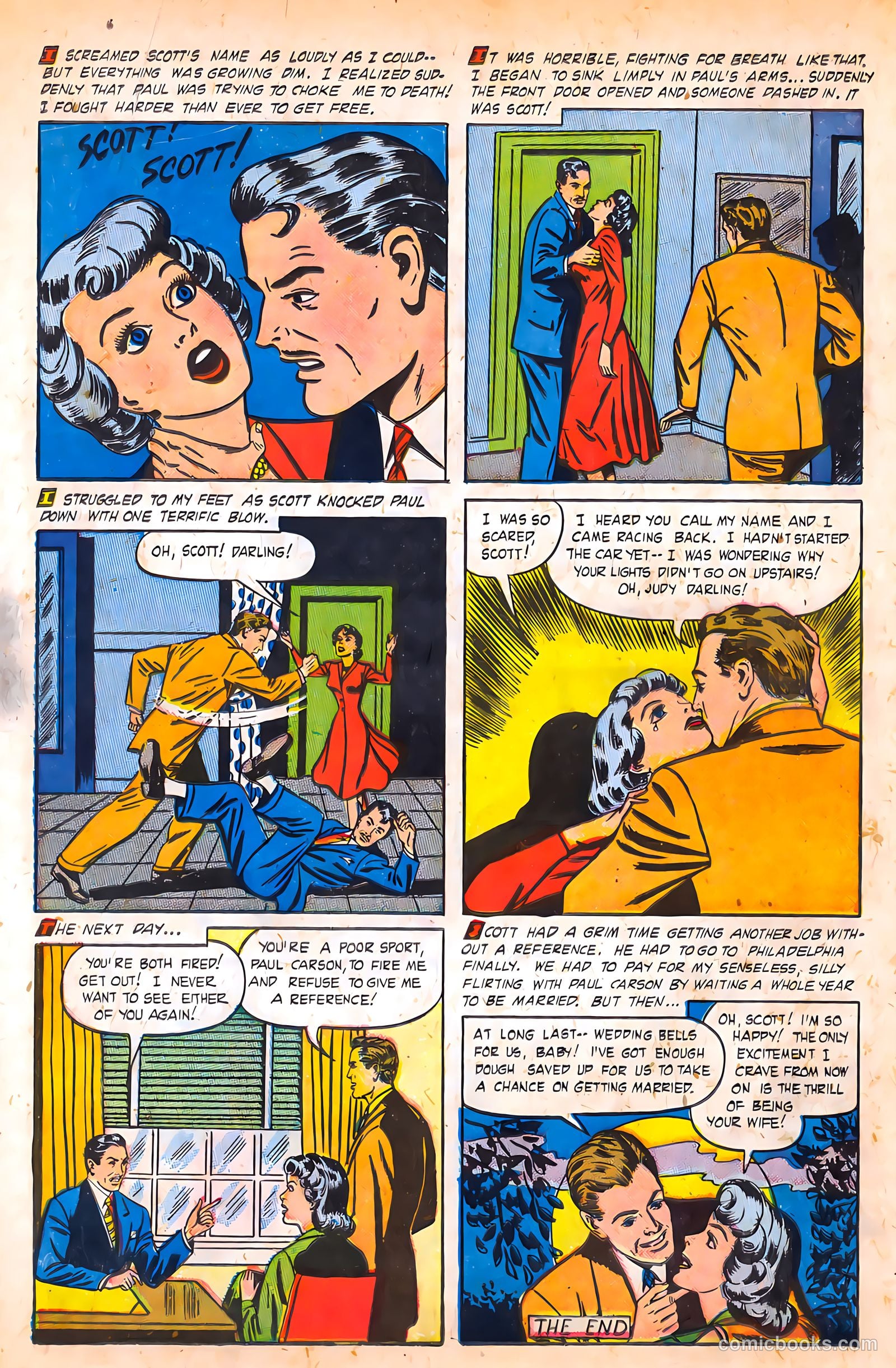 Revealing Romances #2 (1949) — page 18 of 36